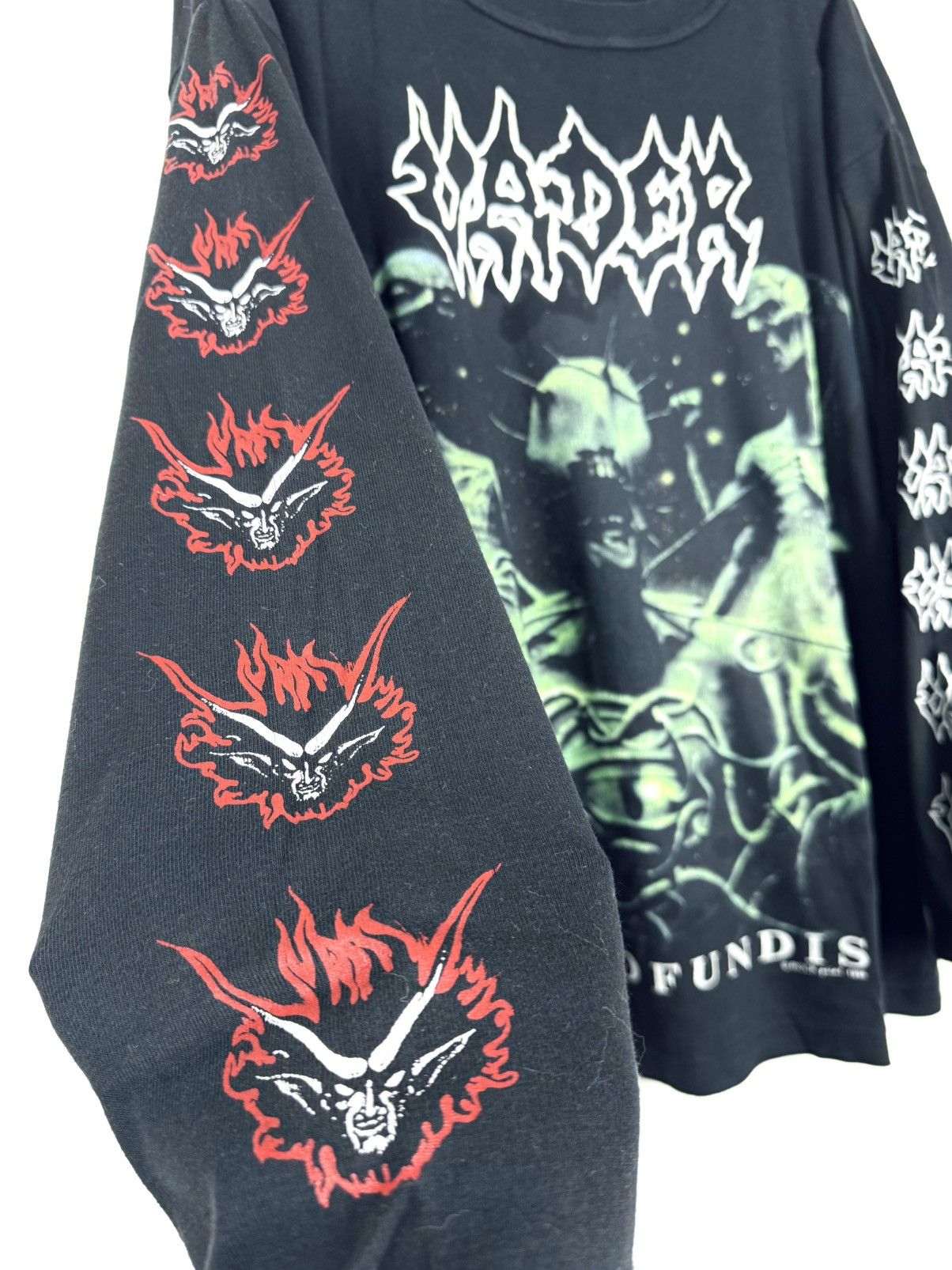 Vintage Vader De Profundis 1995 Official Longsleeve Size US XL / EU 56 / 4 - 4 Thumbnail
