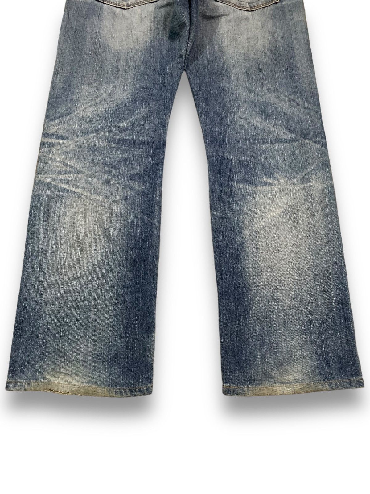 Levi's Vintage Clothing Vintage Y2K Levis 502 Blue Washed Loose Straight Jeans 32x29 Size US 32 / EU 48 - 14 Thumbnail