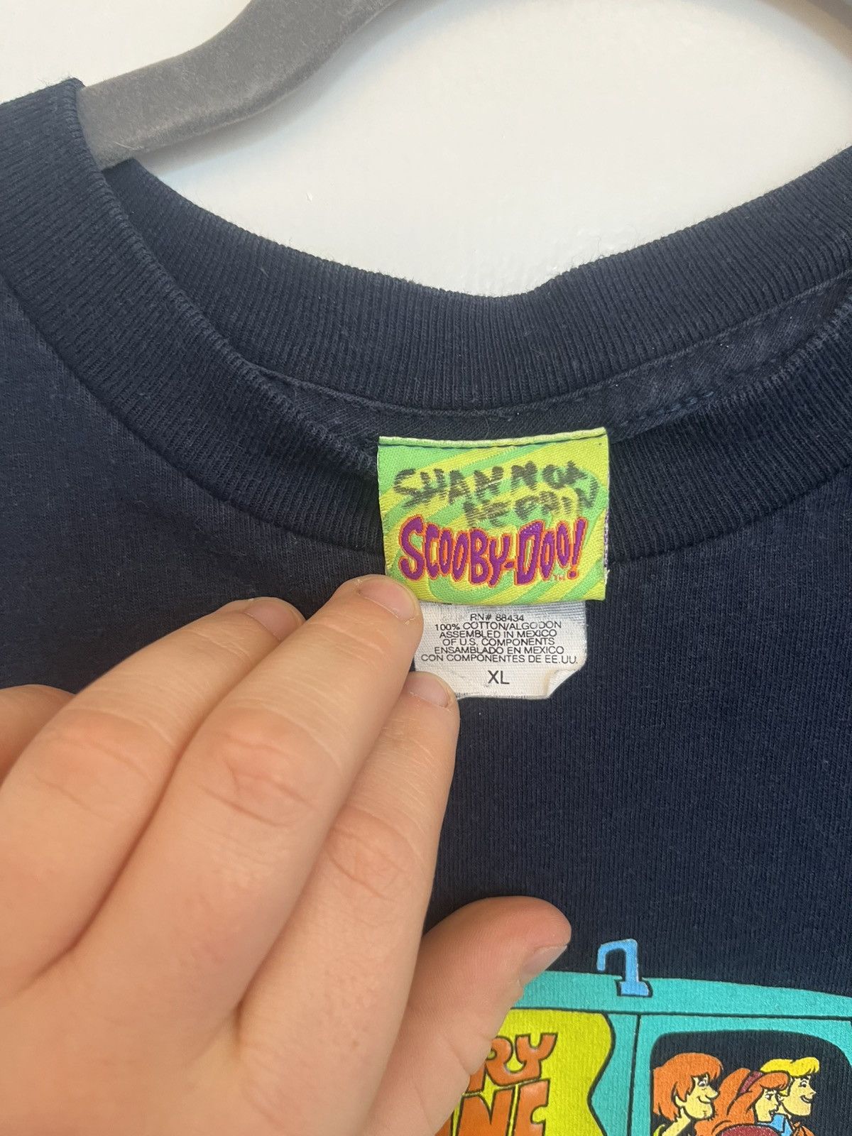 Warner Bros 2002 Scooby Doo Mystery Machine Shirt Size XL Size US XL / EU 56 / 4 - 5 Thumbnail