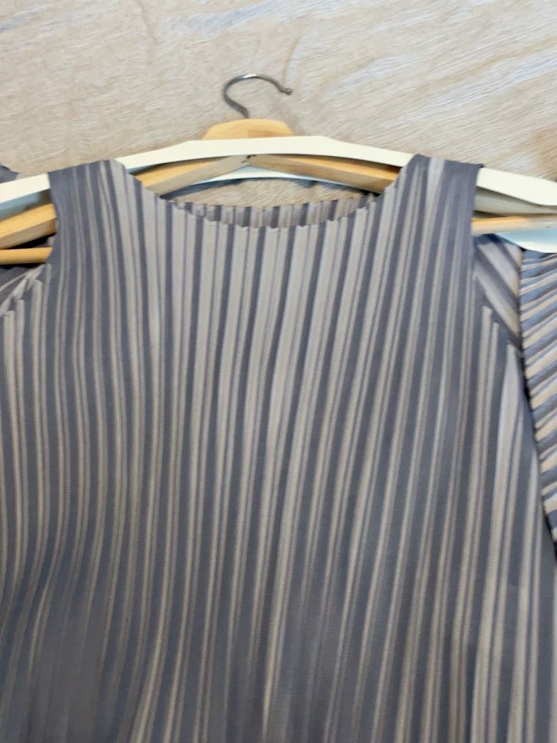 Issey Miyake issey miyake size:1 Grey pleated dress Size XXS / US 00 / IT 34 - 4 Thumbnail