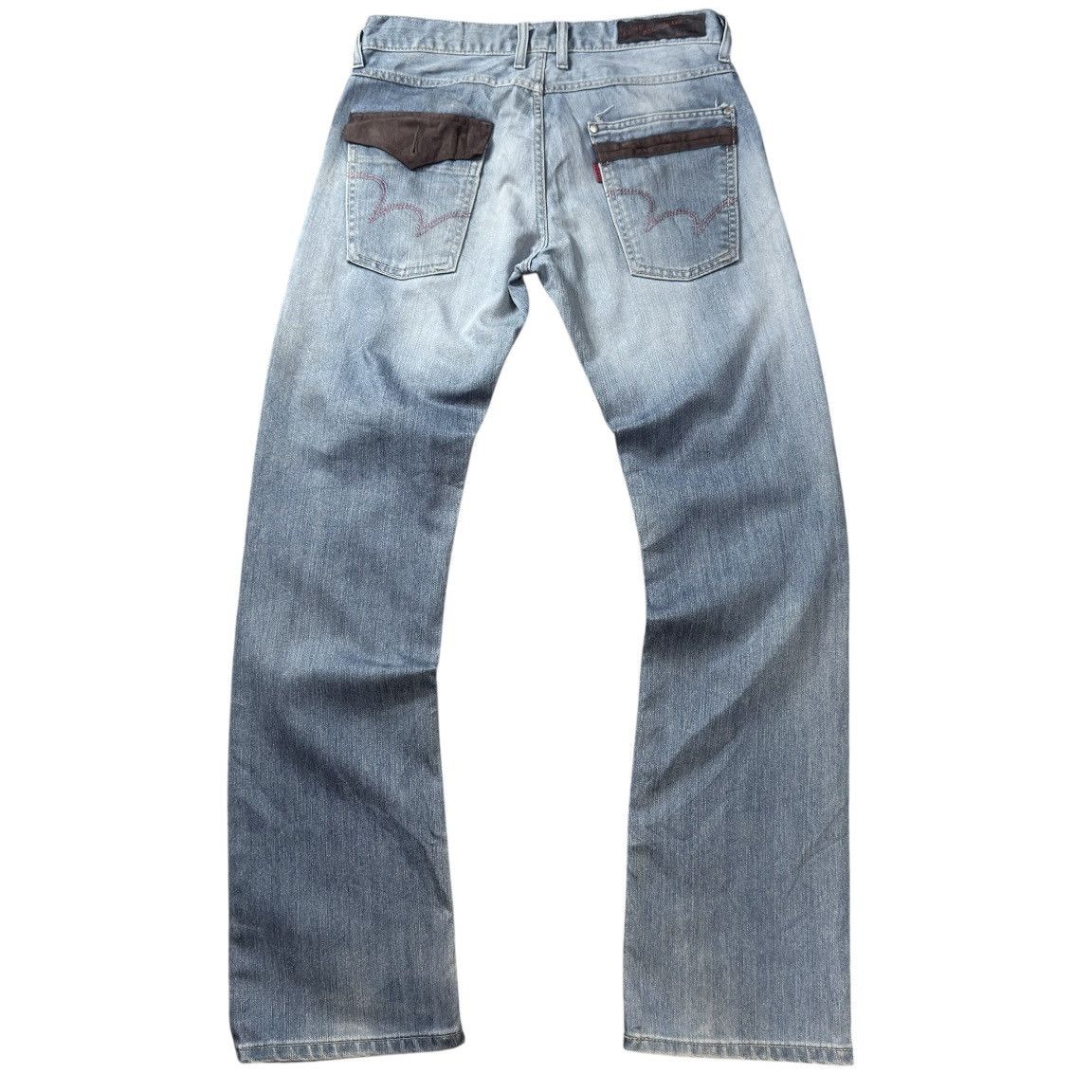 14th Addiction 🇯🇵 Japanese Denim Edwin Engineered Jeans Y2K Style Size US 30 / EU 46 - 2 Thumbnail