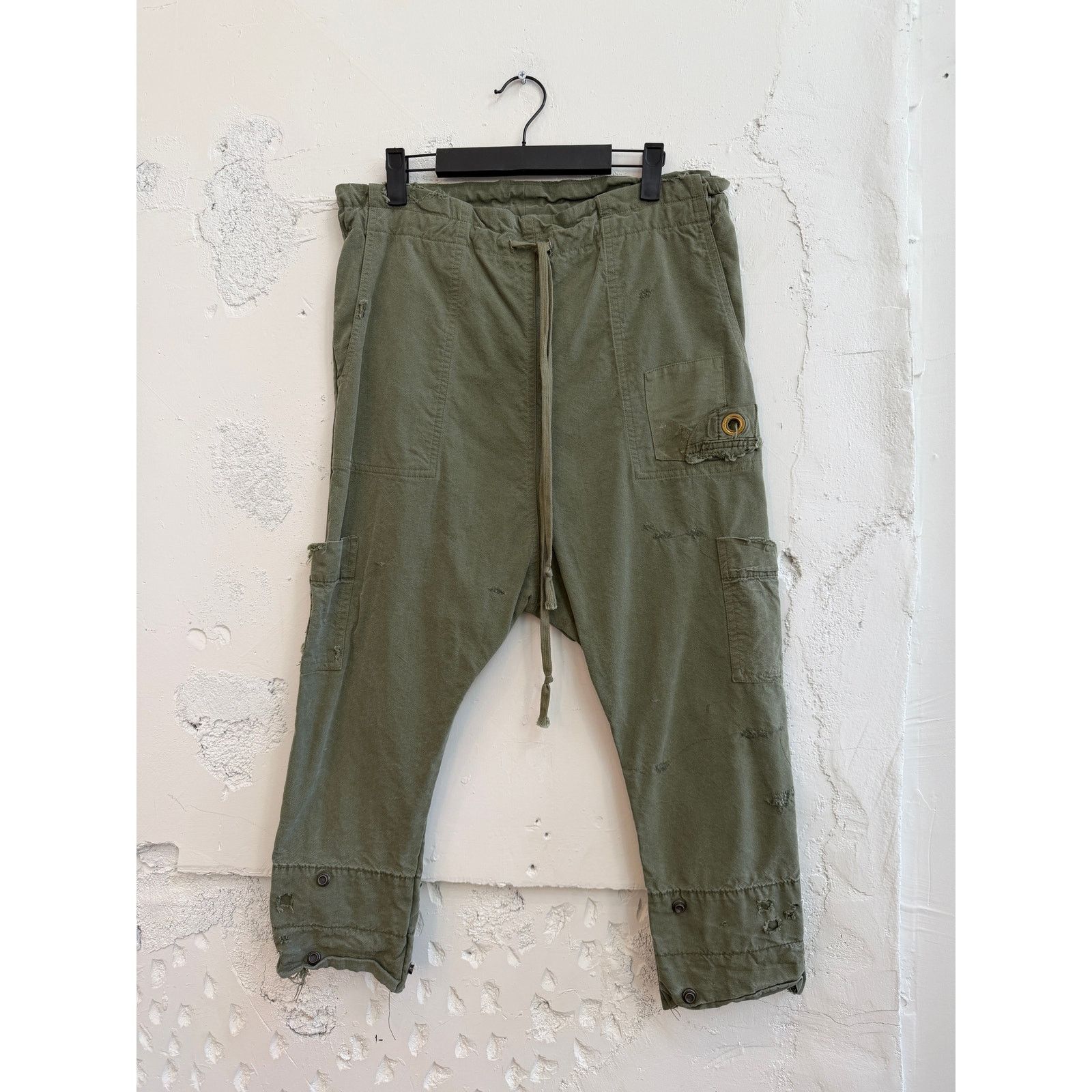 Greg Lauren Greg Lauren SAMPLE Army Tent Patchwork Pants Size US 32 / EU 48 - 1 Thumbnail