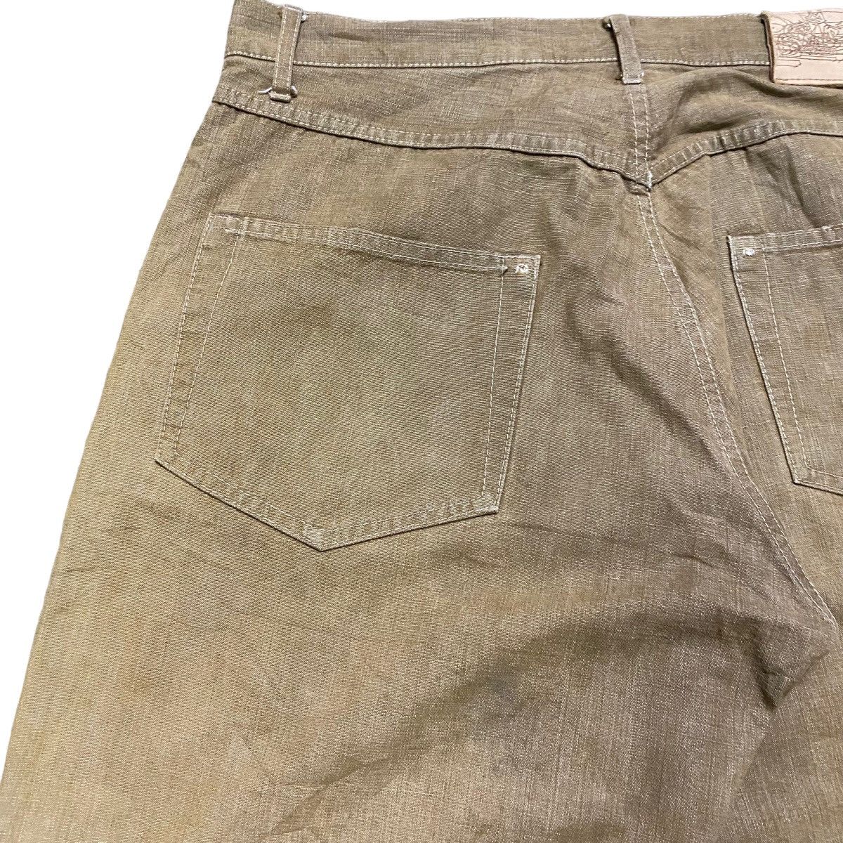 Vintage Vintage PNB NATION Canvas Cotton Baggy Skater Pants Selvedge Size US 33 - 11 Thumbnail