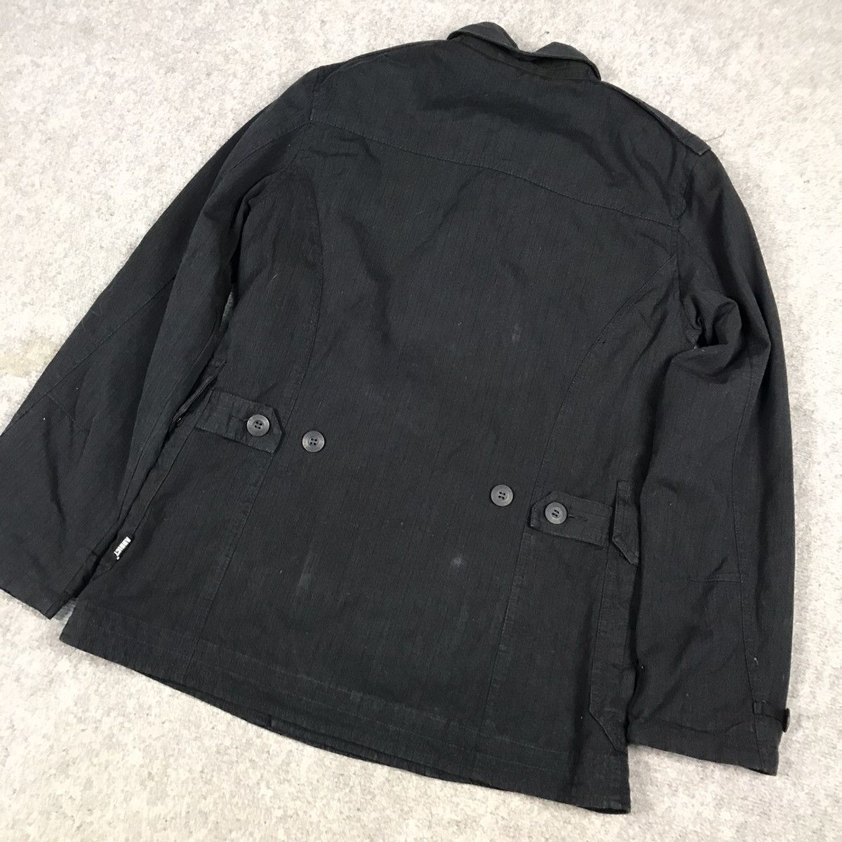 ADDICT ADDICT BLACK PUNK JAPAN STYLE MILITARY JACKET Size US M / EU 48-50 / 2 - 8 Thumbnail