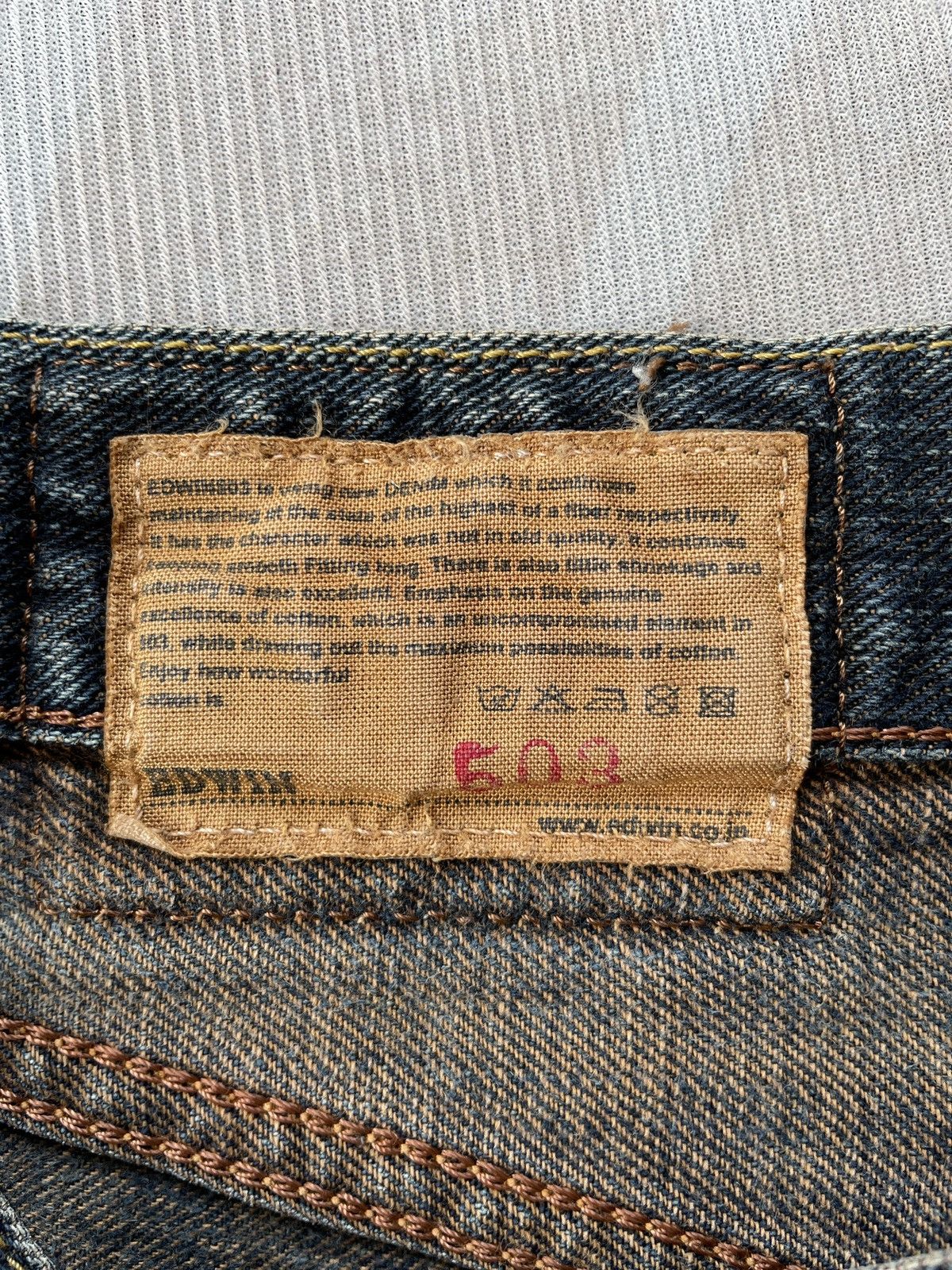 Edwin × Japanese Brand Edwin 503Z Jeans (LG132) Size US 32 / EU 48 - 12 Thumbnail