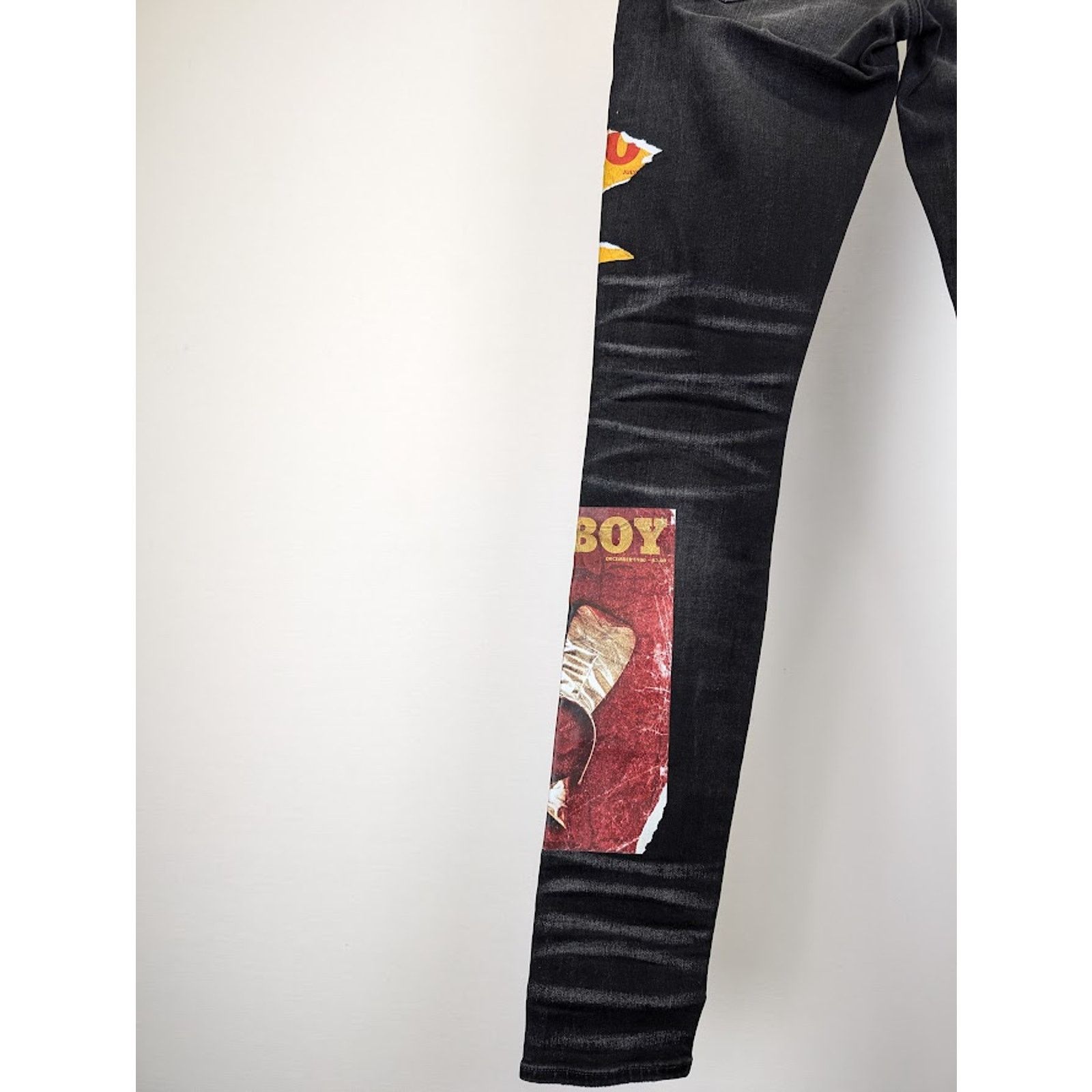 Amiri o1rshd1 Q:2 / Playboy Magazine Jean in Aged Black Size US 33 - 15 Thumbnail