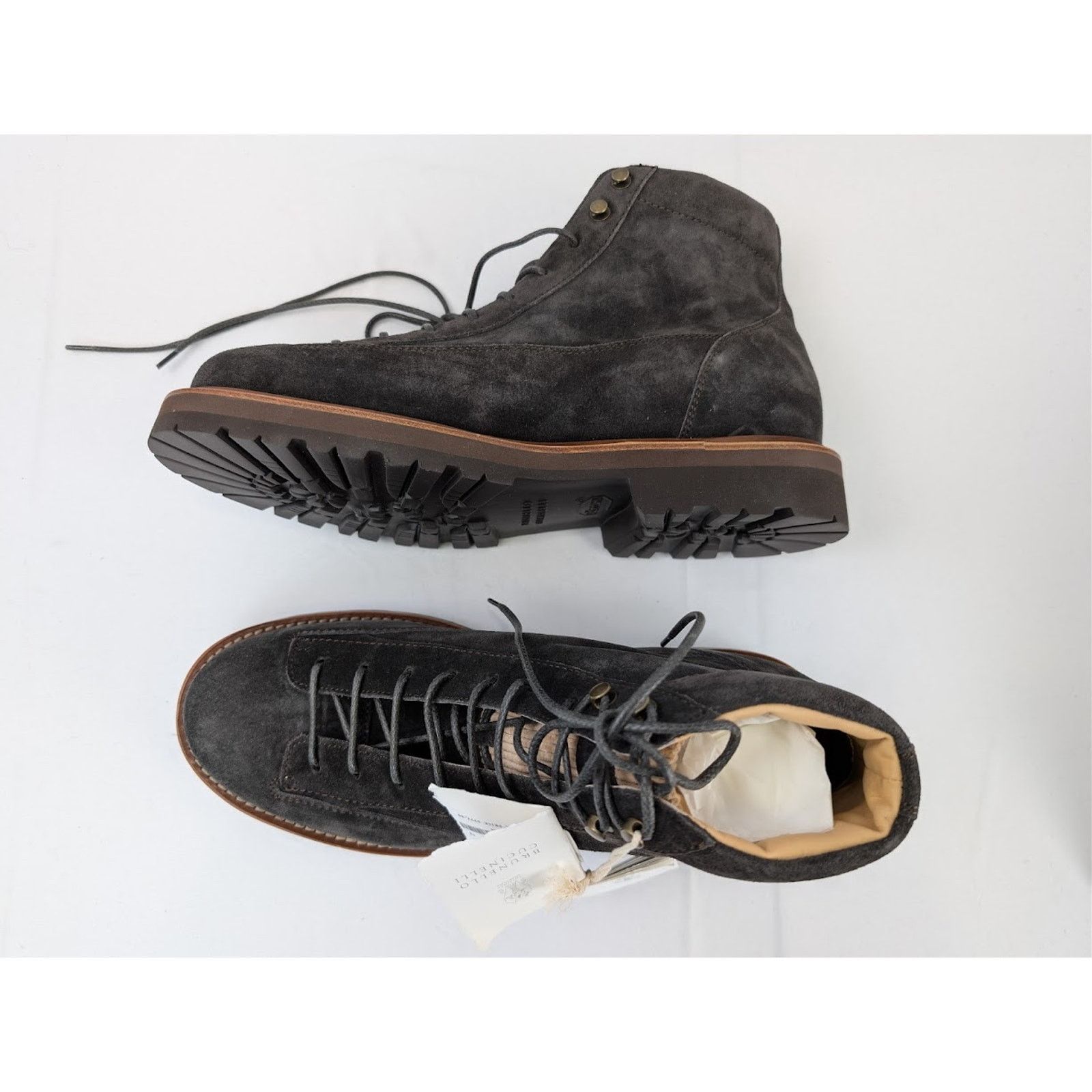Brunello Cucinelli o1rshd1 Ankle Boots in Gray Size US 10 / EU 43 - 1 Thumbnail