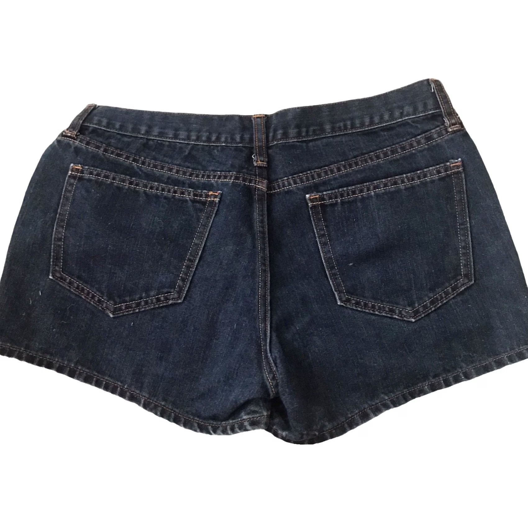 Old Navy Old Navy The Diva Denim Jeans Shorts Womens Sz 6 Regular Dark Pockets Jorts Size 28" / US 6 / IT 42 - 3 Thumbnail