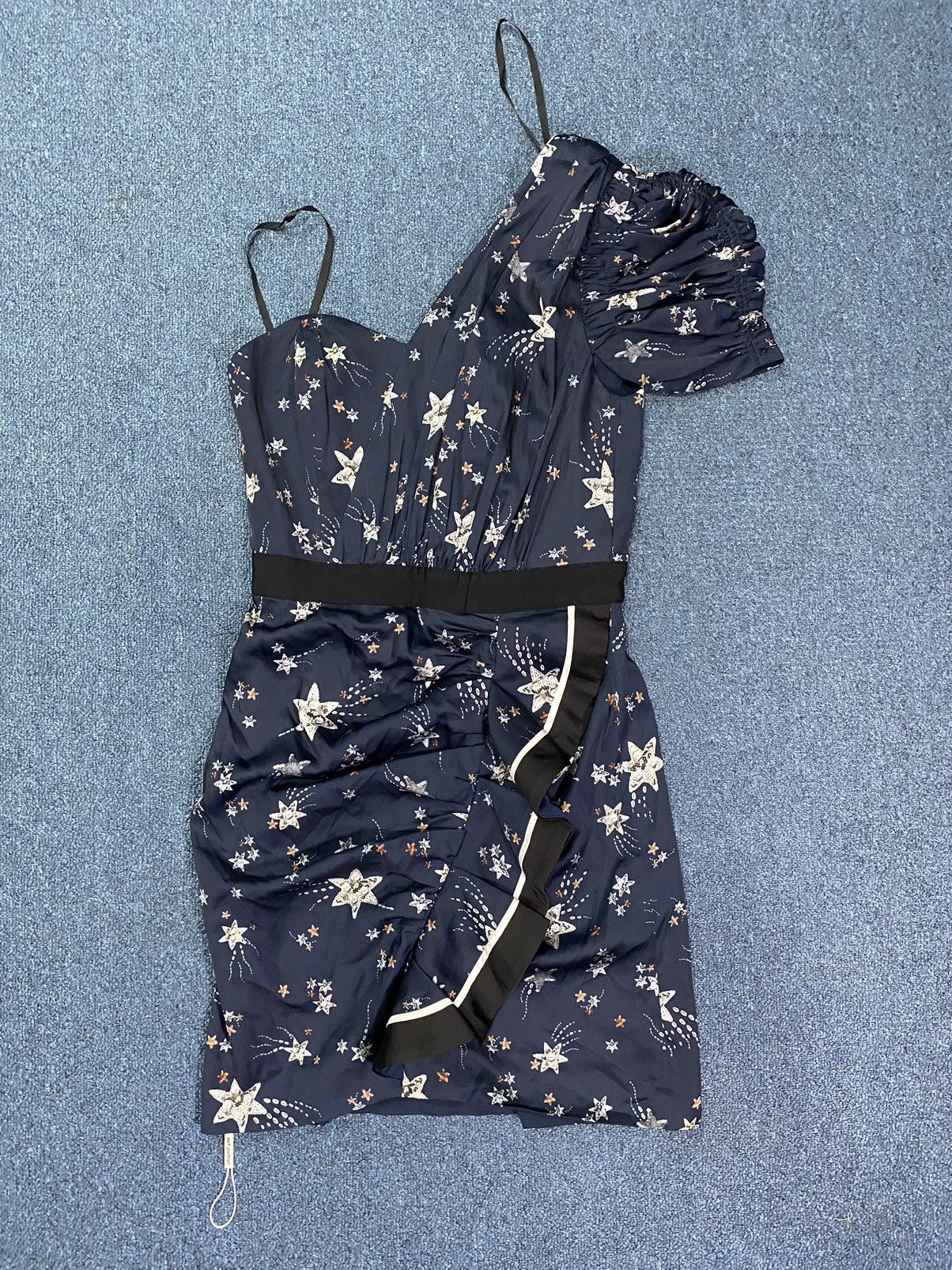 Self-Portrait Self-Portrait Constellation One-Shoulder Star Print Size S / US 4 / IT 40 - 1 Thumbnail