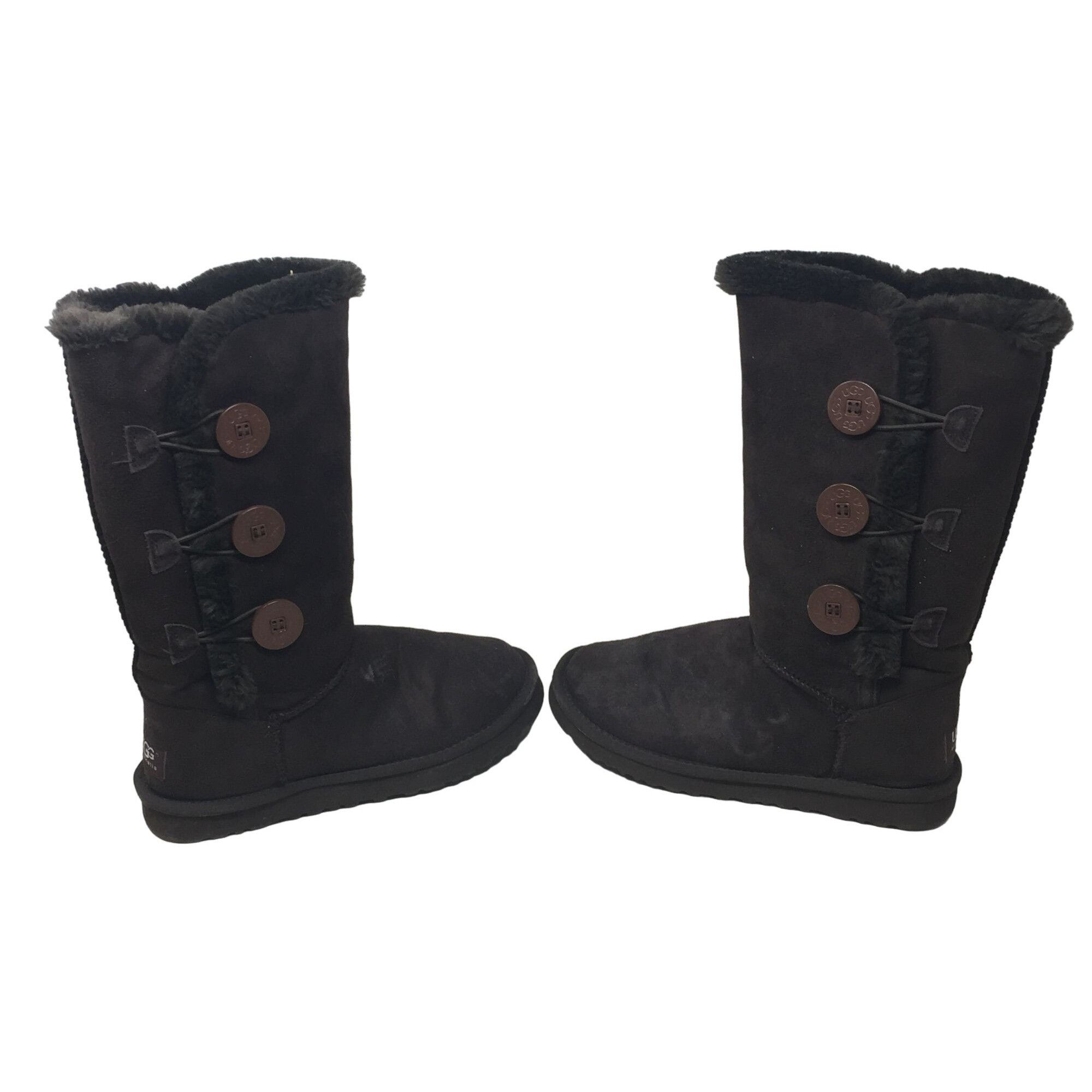 Ugg Womens Size 7 UGG Australia Boots- Brown with Buttons Size US 7 / IT 37 - 1 Thumbnail