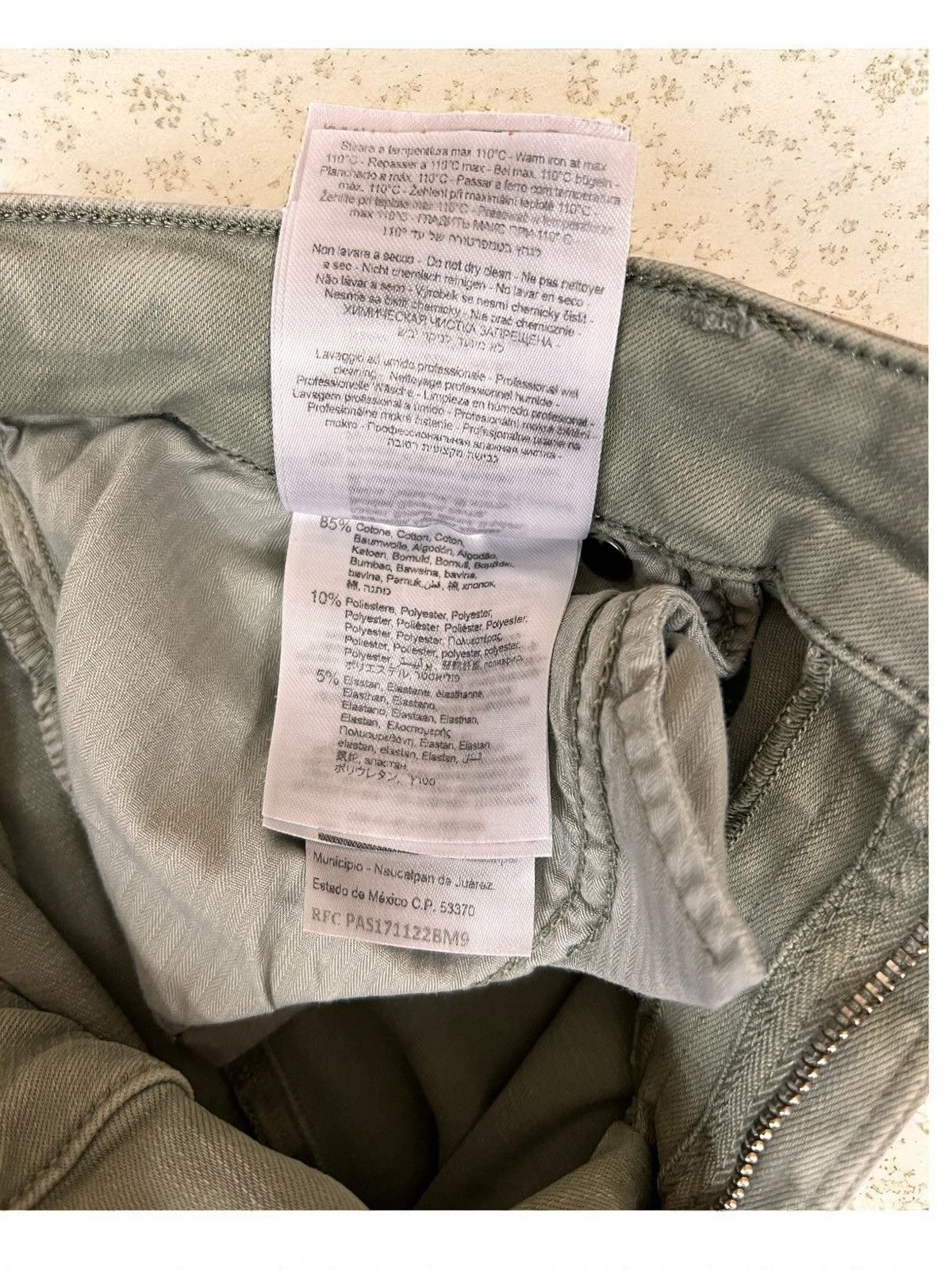 Replay Replay New Luz Hyperflex Khaki jeans size W29 L32 Size 29" - 7 Thumbnail