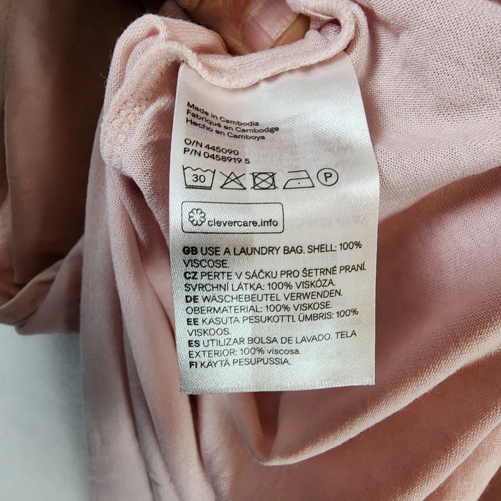 H&M H&M Sleeveless Top Women Small Light Pink with Lace Accent Size S / US 4 / IT 40 - 8 Thumbnail