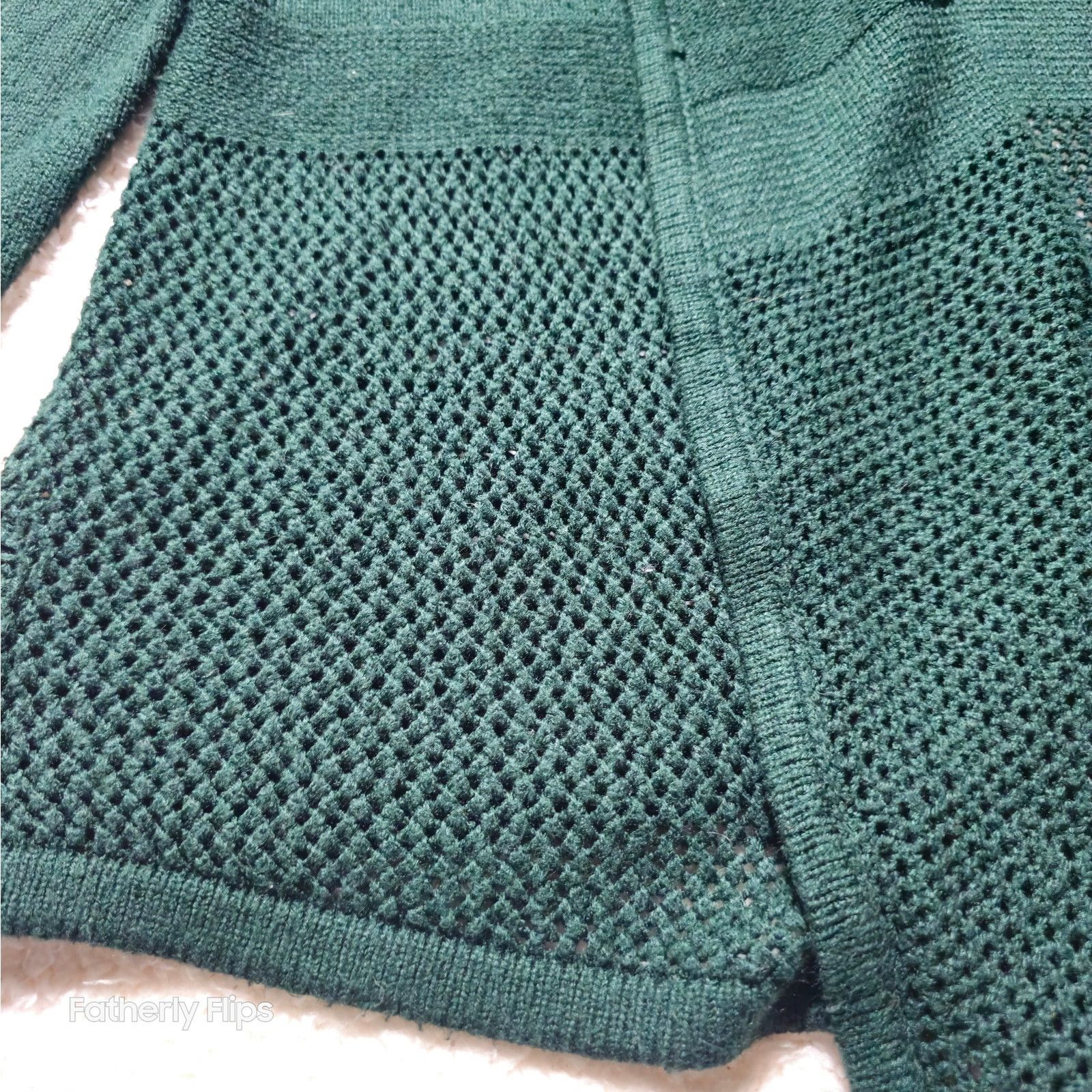 Other Design History Green Open Front Knit Cardigan Women's M Size M / US 6-8 / IT 42-44 - 5 Thumbnail