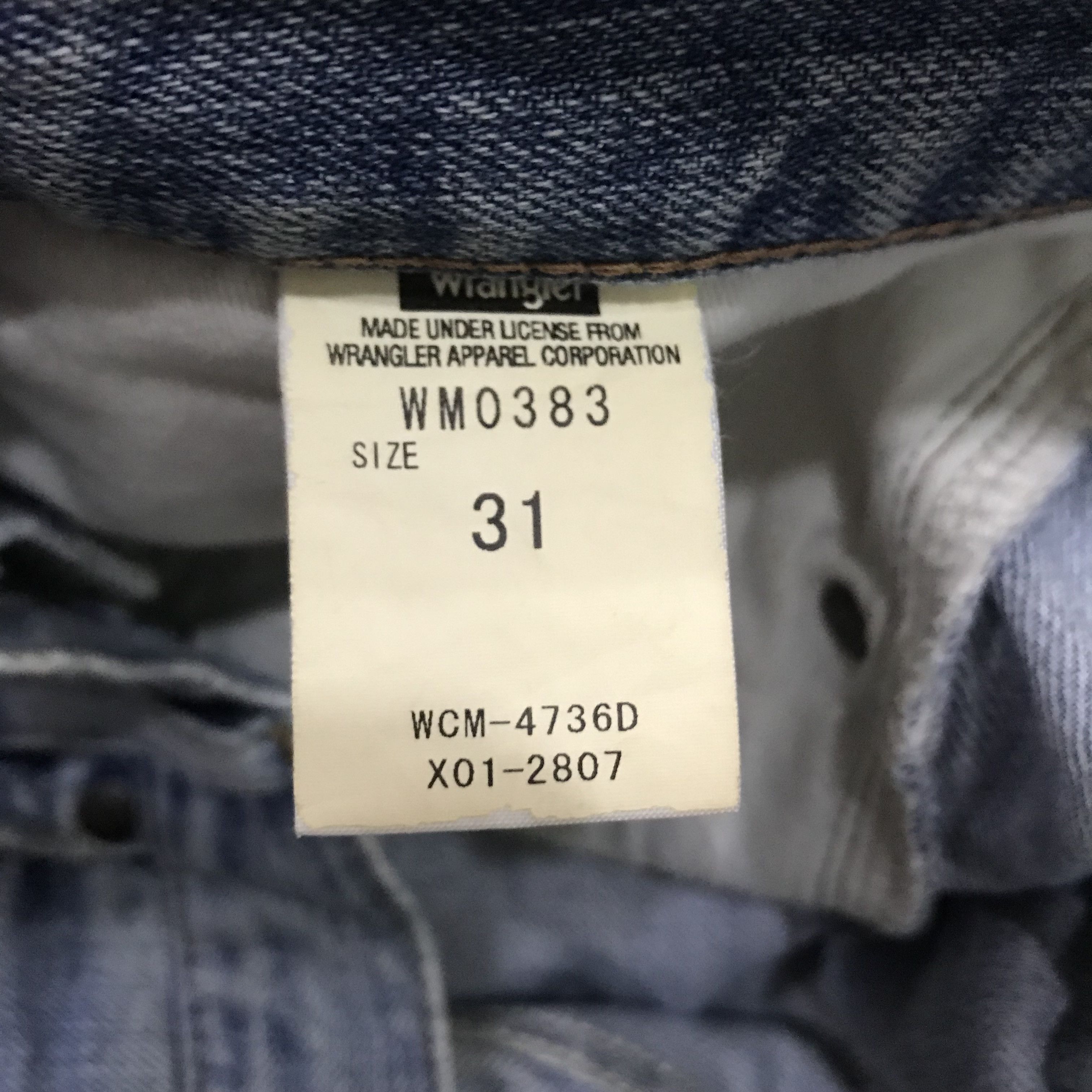 Wrangler Vintage 90s Wrangler Light Wash Straight Leg Jeans Size US 33 - 15 Thumbnail