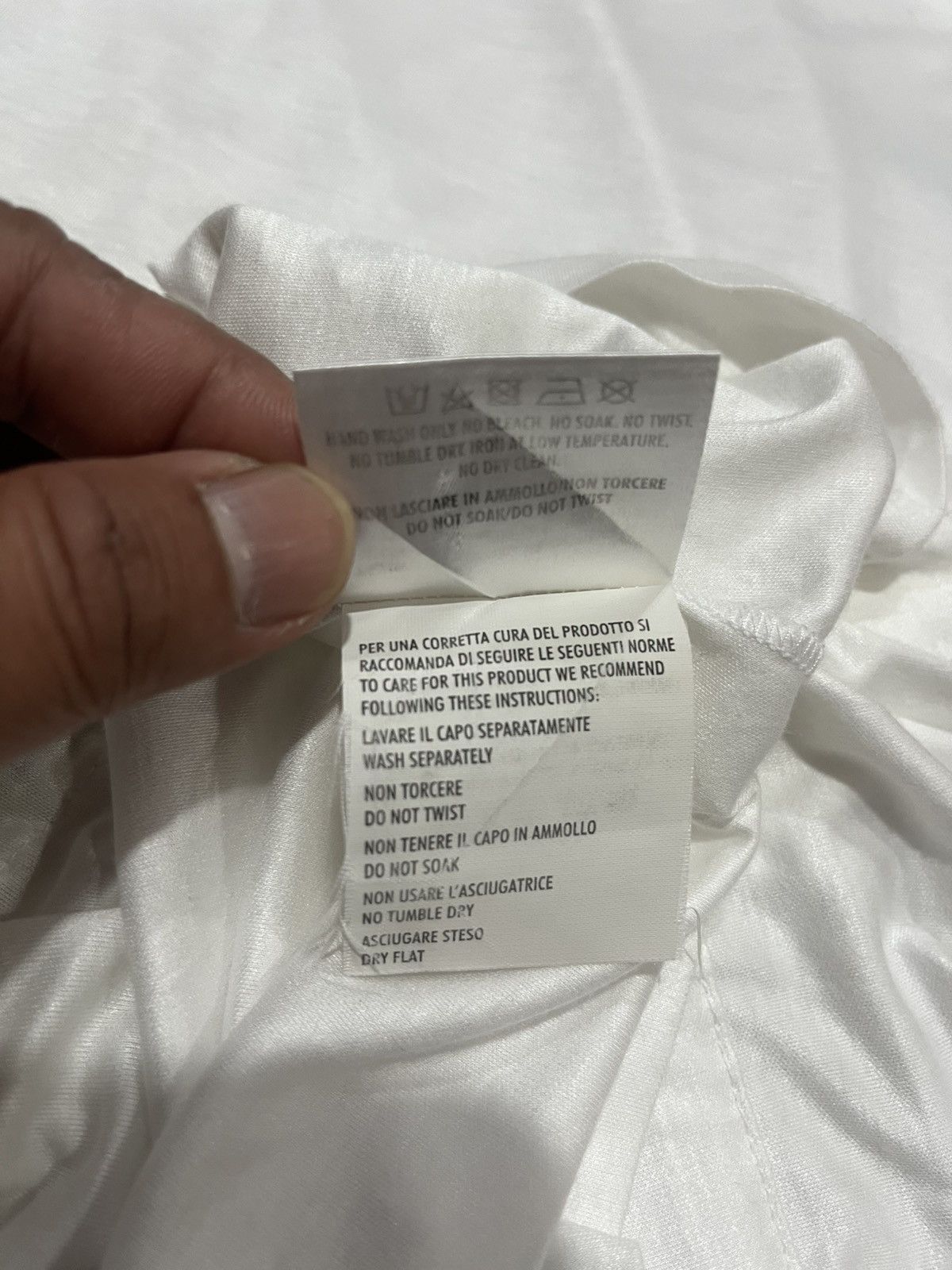 Gucci Gucci White Modal Web Belt Top L Size L / US 10 / IT 46 - 8 Thumbnail