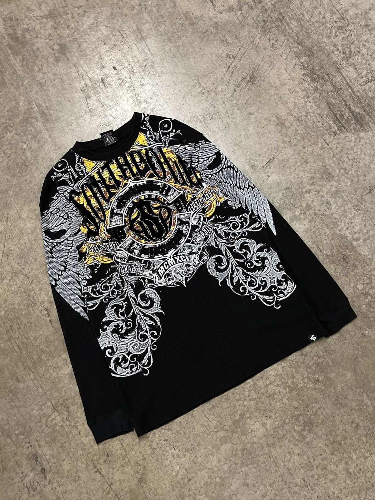 Southpole × Vintage Y2K affliction style grunge southpole thermal opium emo goth Size US XXL / EU 58 / 5 - 3 Thumbnail