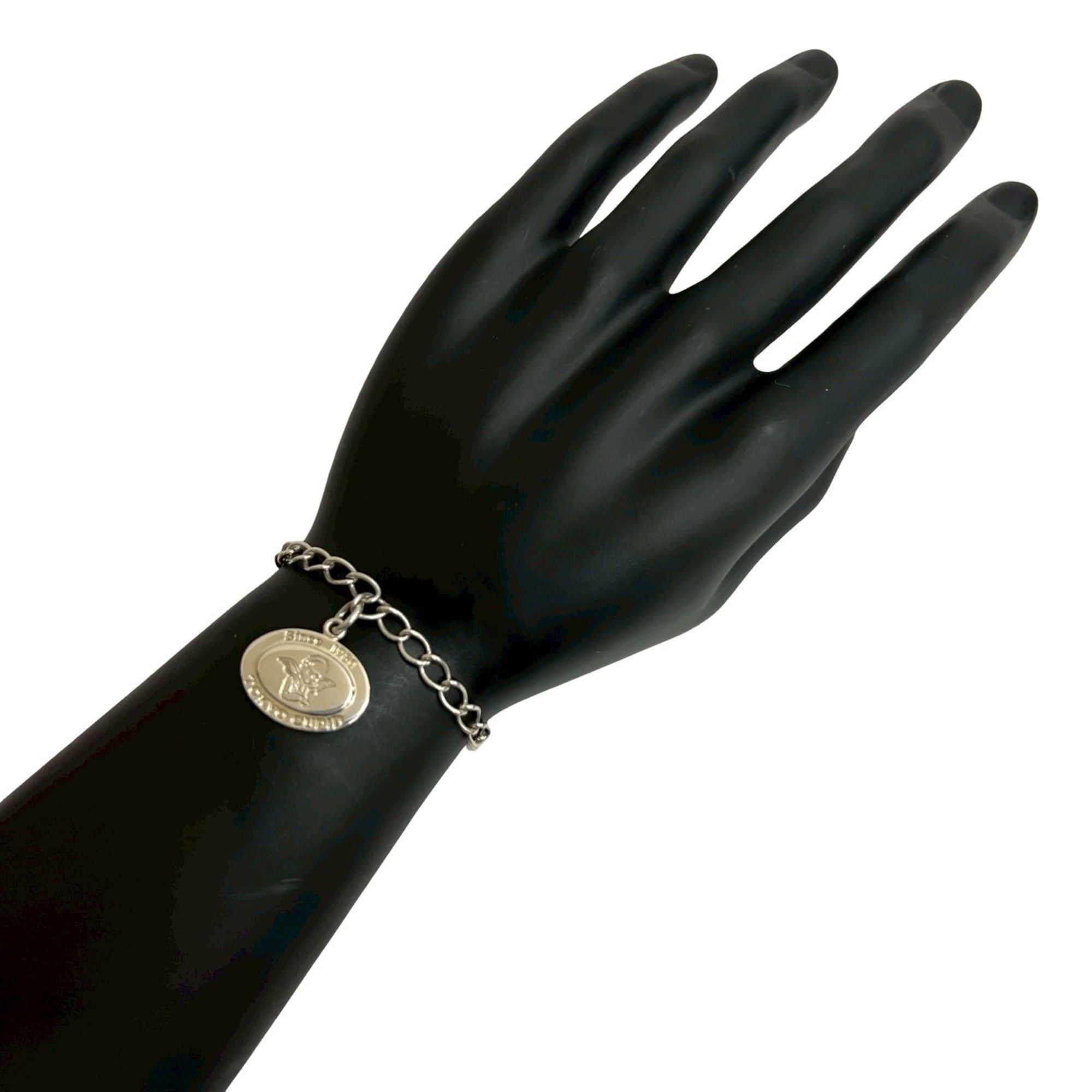 Tiffany & Co. TIFFANY & Co. Tiffany Angel Cupid Sterling Silver 925 Bracelet Chain Bangle 20582 Size ONE SIZE - 1 Thumbnail