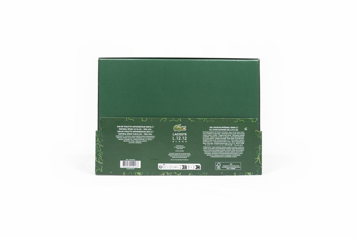 Lacoste Lacoste L.12.12 Blanc EDT Set Size ONE SIZE - 3 Thumbnail