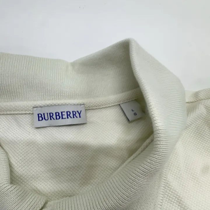 Burberry Burberry Burberry Men's Logo Stripe Short Sleeve Polo-2507 Size US L / EU 52-54 / 3 - 4 Thumbnail