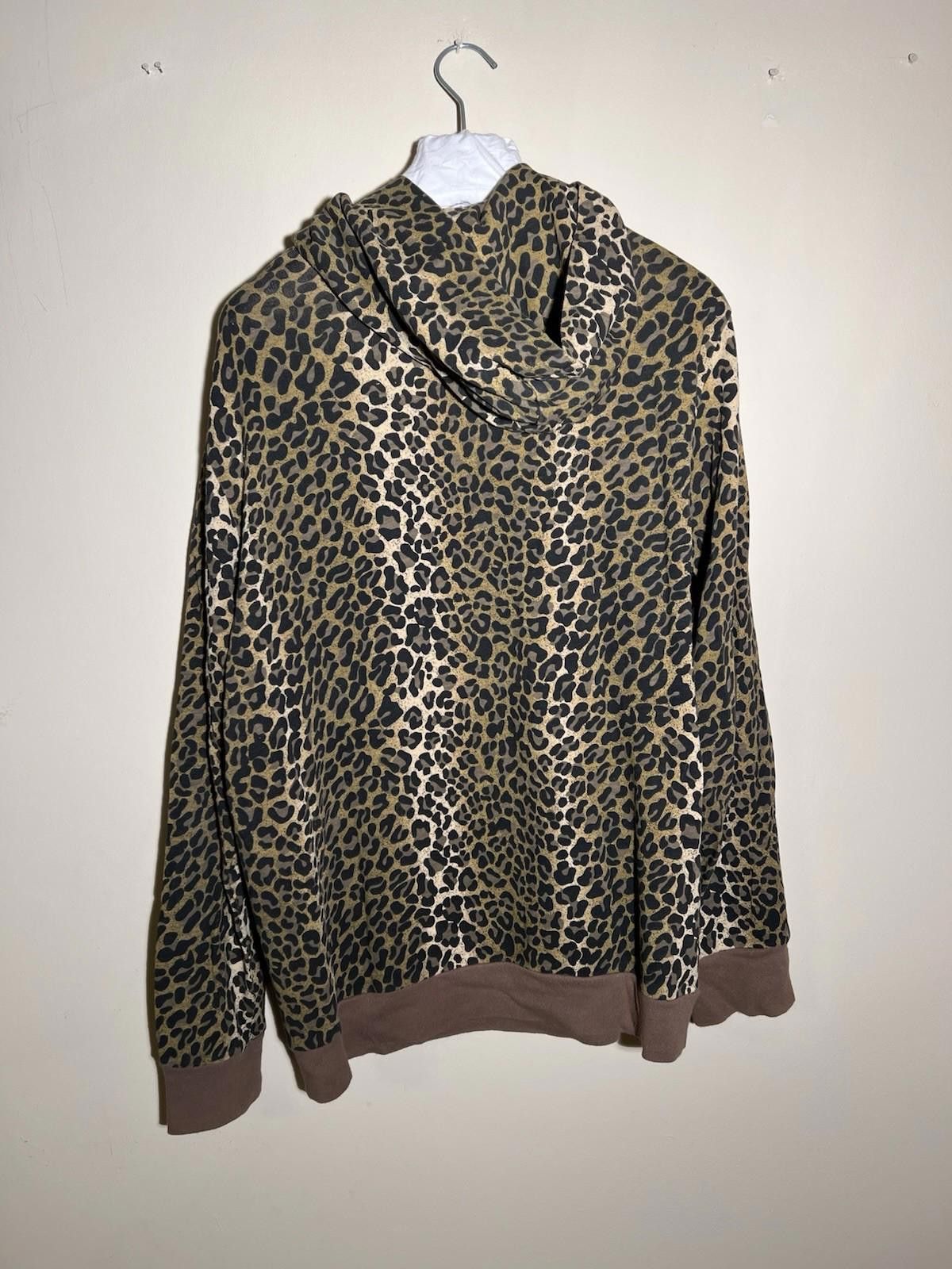 Supreme Supreme Silver Label 100% Cotton Thin Hoodie Leopard L Size US L / EU 52-54 / 3 - 3 Thumbnail
