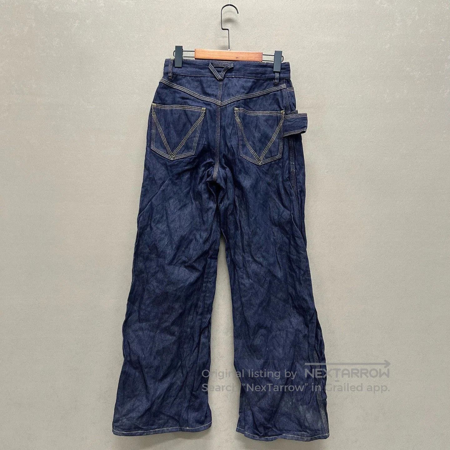 Bottega Veneta Bottega Veneta Wrinkled Effect Jeans. Size US 30 / EU 46 - 2 Thumbnail