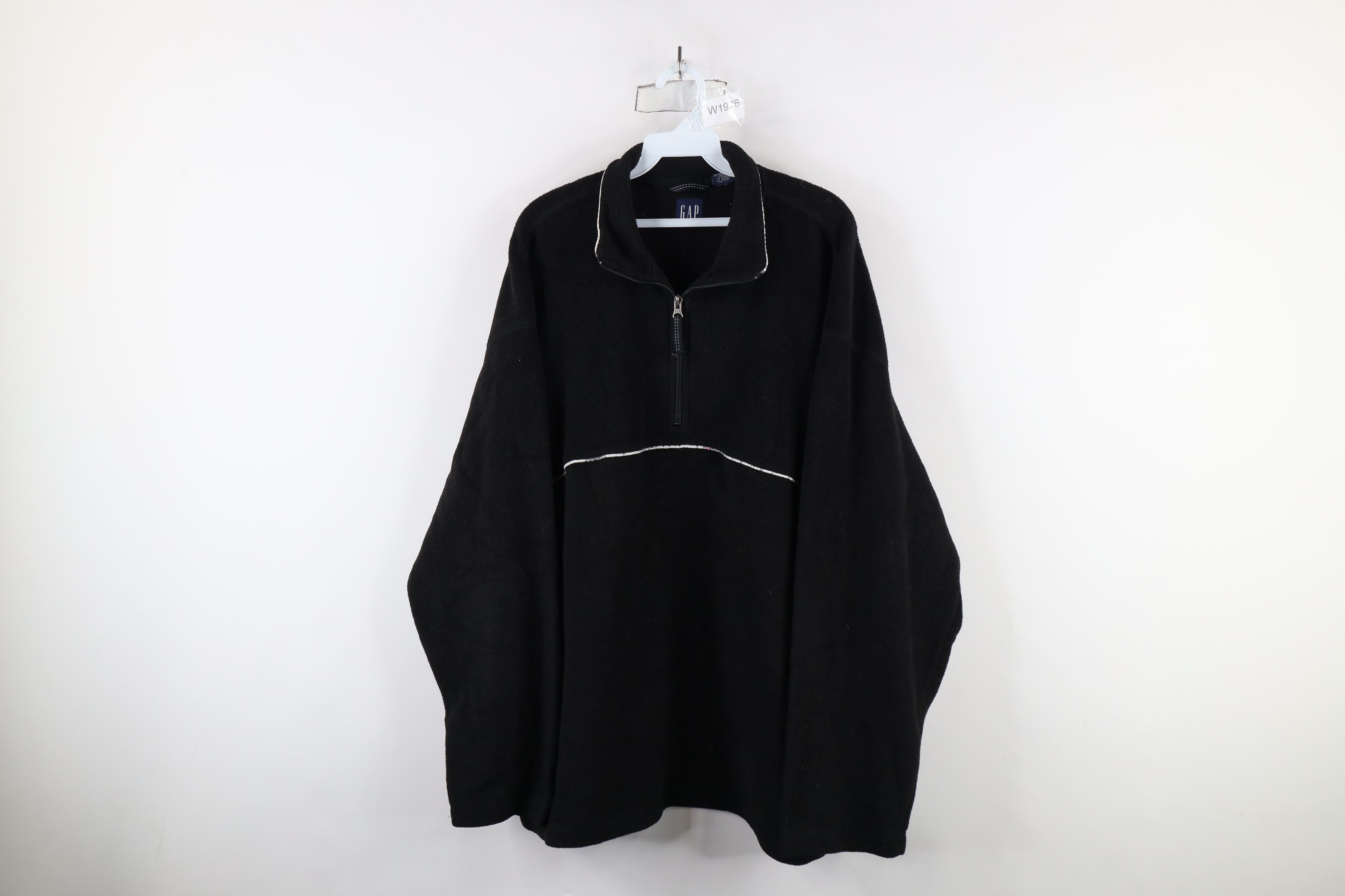 Gap × Vintage Vintage Gap Reflective Half Zip Fleece Pullover Sweater Size US XXL / EU 58 / 5 - 1 Thumbnail