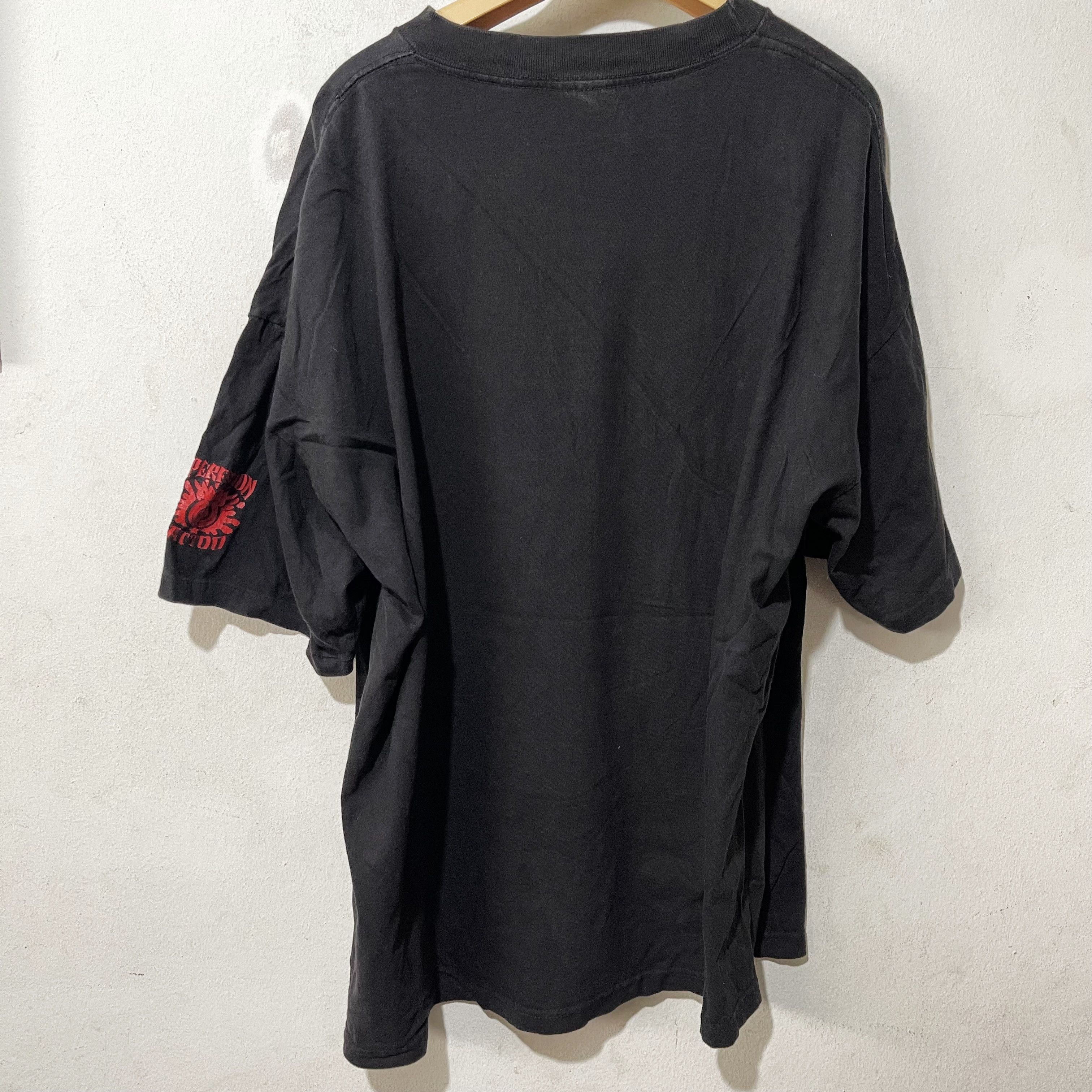 Vintage Vintage 90s Tattoo Shirt Size US XL / EU 56 / 4 - 3 Thumbnail