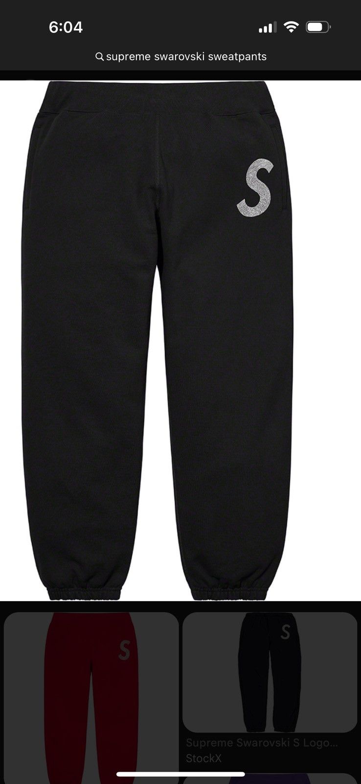 Supreme Supreme swaraski Size US 35 - 1 Thumbnail