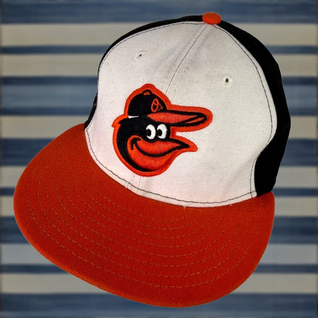 New Era × Stussy Stussy New Era Curly S fitted hat Orange 7 1/8