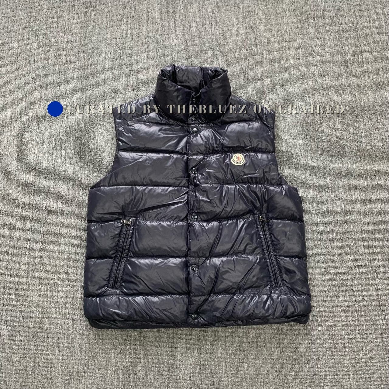 Moncler Moncler Cheval Puffer Vest Gilet Navy | Grailed