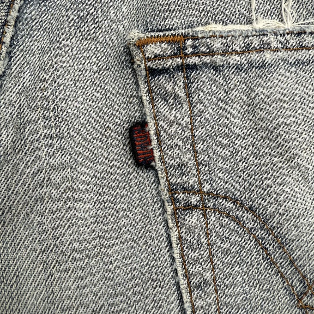 Edwin × Vintage VINTAGE EDWIN FADED RIPPEP JEAN DENIM PANTS Size US 32 / EU 48 - 12 Thumbnail