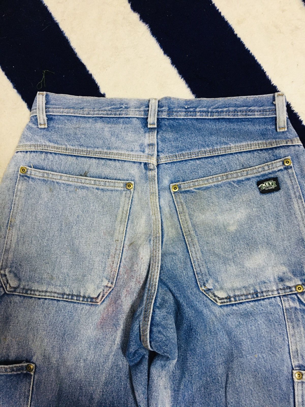 Other Key Carpenter Double Knee Dirty Distressed Jeans (17) Size US 30 / EU 46 - 19 Thumbnail
