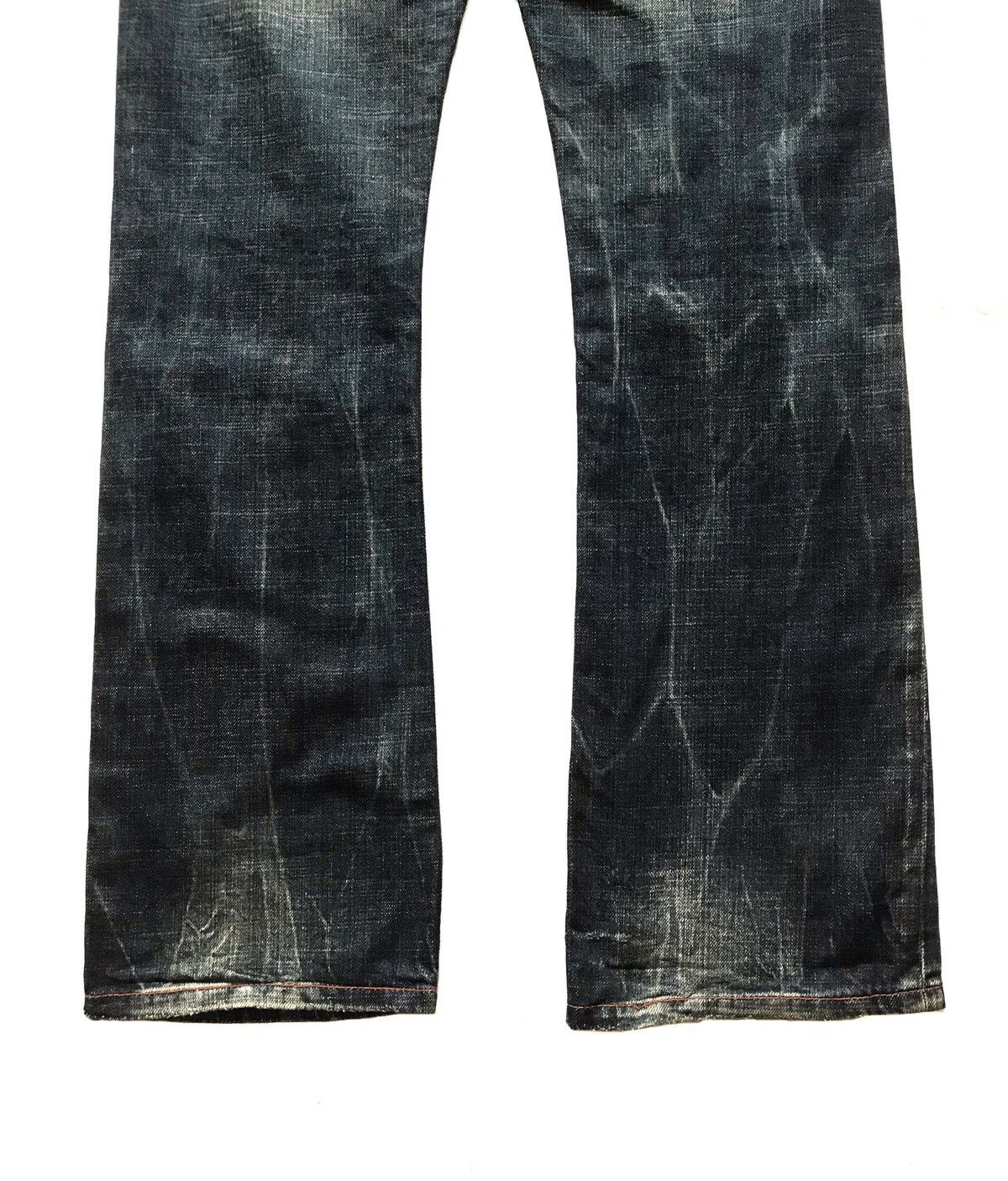 Beauty Beast × If Six Was Nine × Japanese Brand JAPANESE BRAND LOLITA FLARE DISTRESSED JEANS Size US 31 - 6 Thumbnail