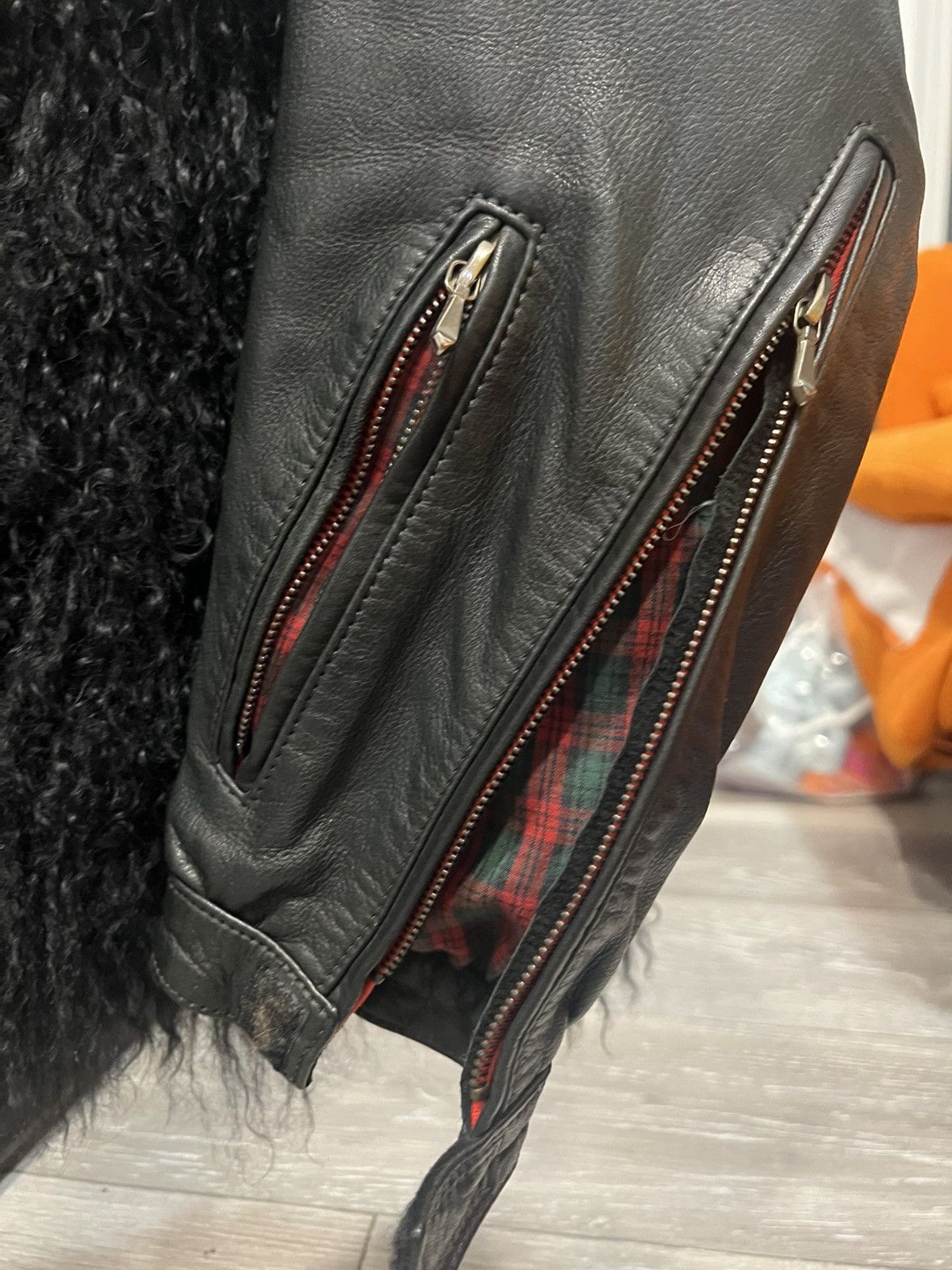 Other Leather fur jacket Size US M / EU 48-50 / 2 - 3 Thumbnail