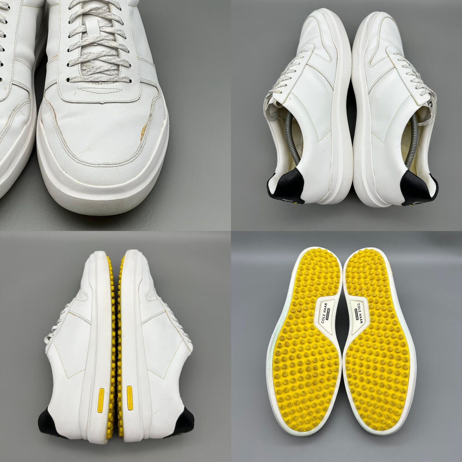 Cole Haan VINTAGE Cole Haan Grand 360 Mens Size 13 M White Golf Performance Waterproof Sneaker Size US 13 / EU 46 - 8 Thumbnail