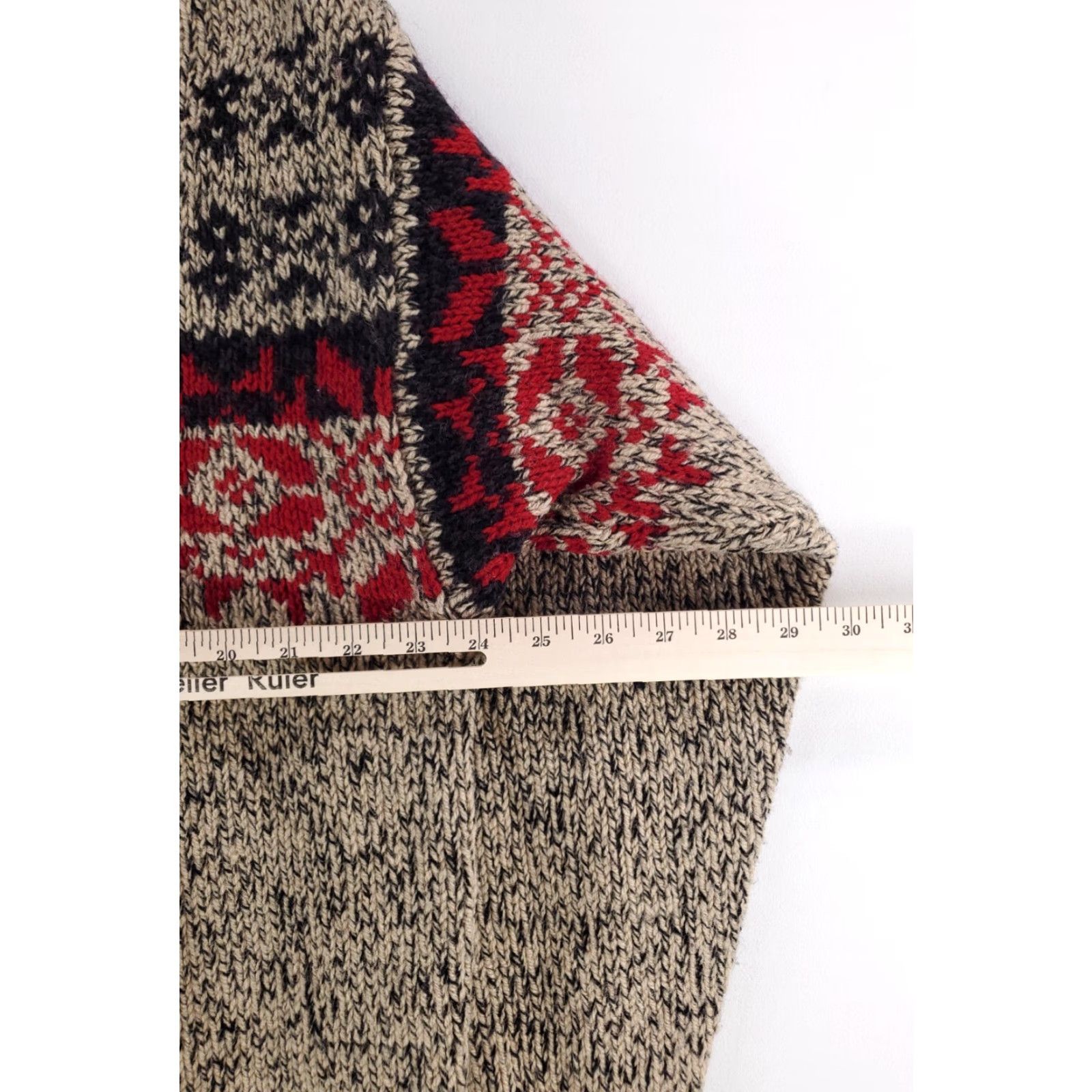 Eddie Bauer Eddie Bauer Legends VTG Y2K 100% Wool Nordic Sweater Brown Mens XL Pullover Wool Sweater Men XL Brown Multicolor? Size US XL / EU 56 / 4 - 6 Thumbnail