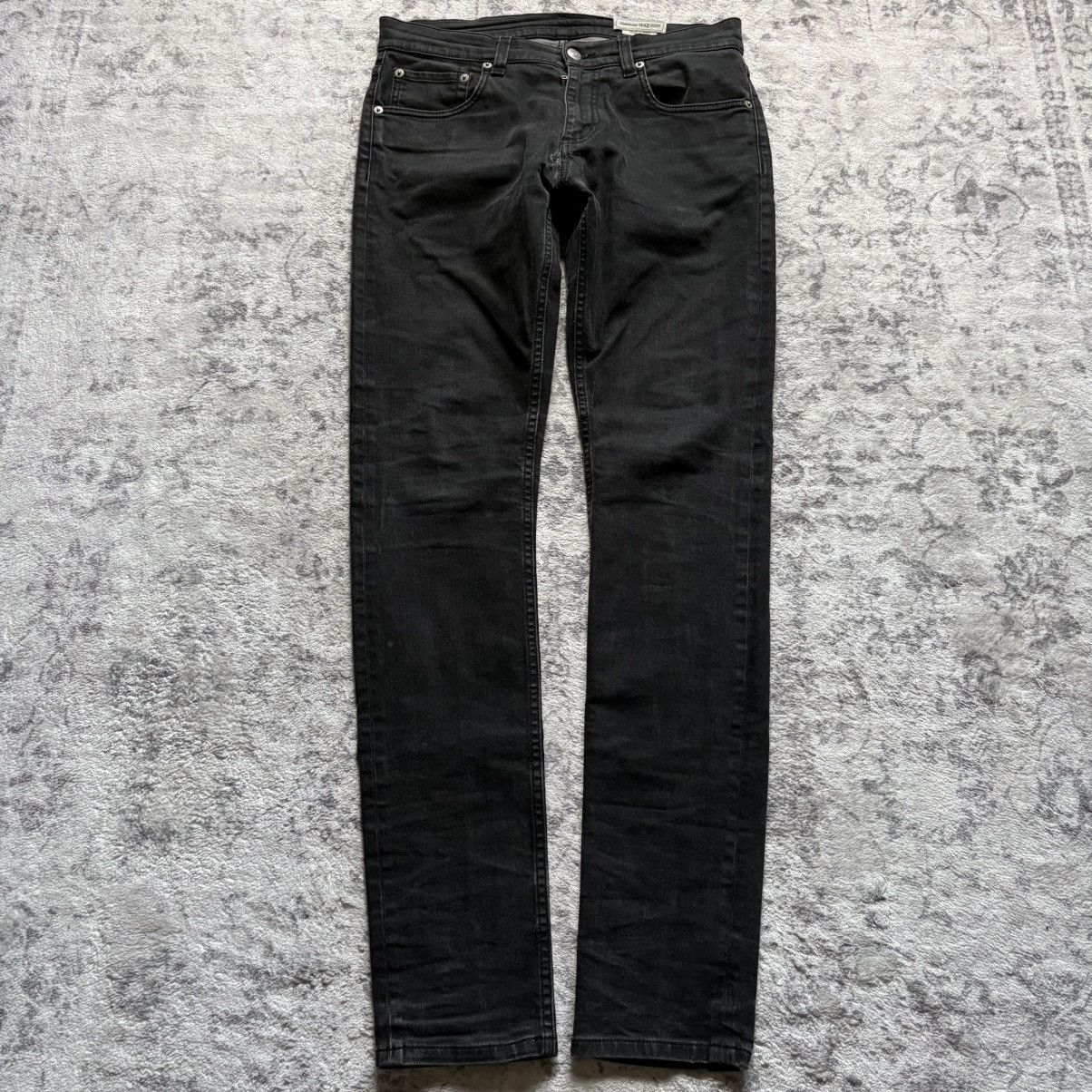 Alexander McQueen Alexander McQueen Studded Logo Branded Skinny Jeans Black Size US 30 / EU 46 - 1 Thumbnail