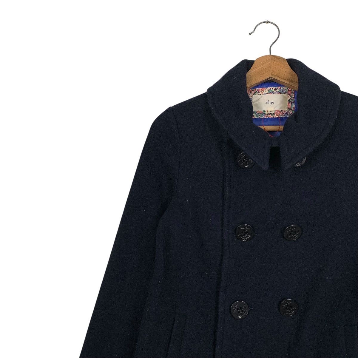 SHIPS Ships Double Breasted Wool Jacket Size S / US 4 / IT 40 - 6 Thumbnail