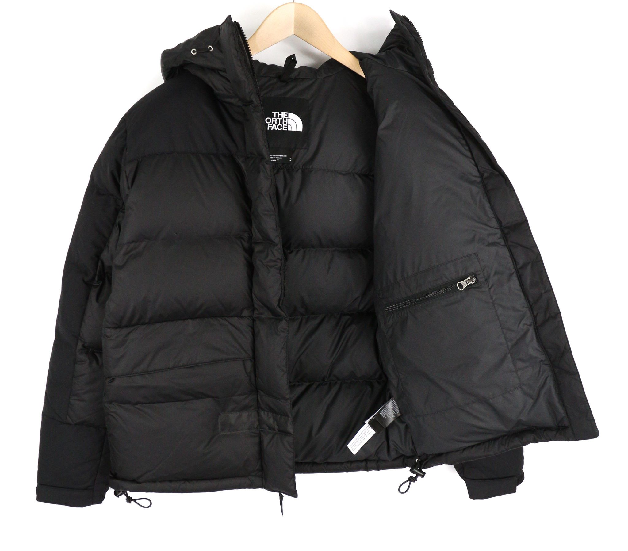 The North Face HIMALAYAN S Black 550 Down Insulated Quilted Puffer 81690 Size S / US 4 / IT 40 - 4 Thumbnail
