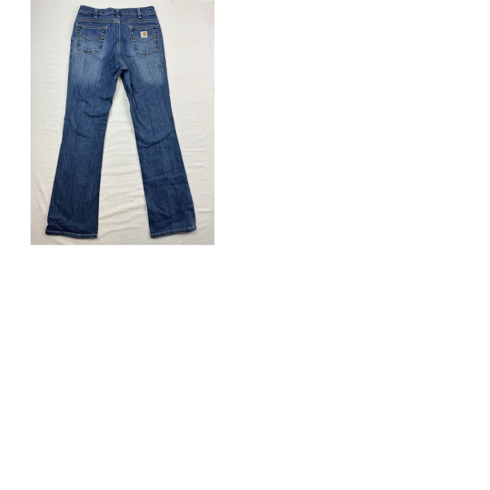 Carhartt VINTAGE Carhartt Jeans Womens 6 Blue Bootcut Traditional Fit Hipster Farm Y2K Size 28" / US 6 / IT 42 - 10 Thumbnail