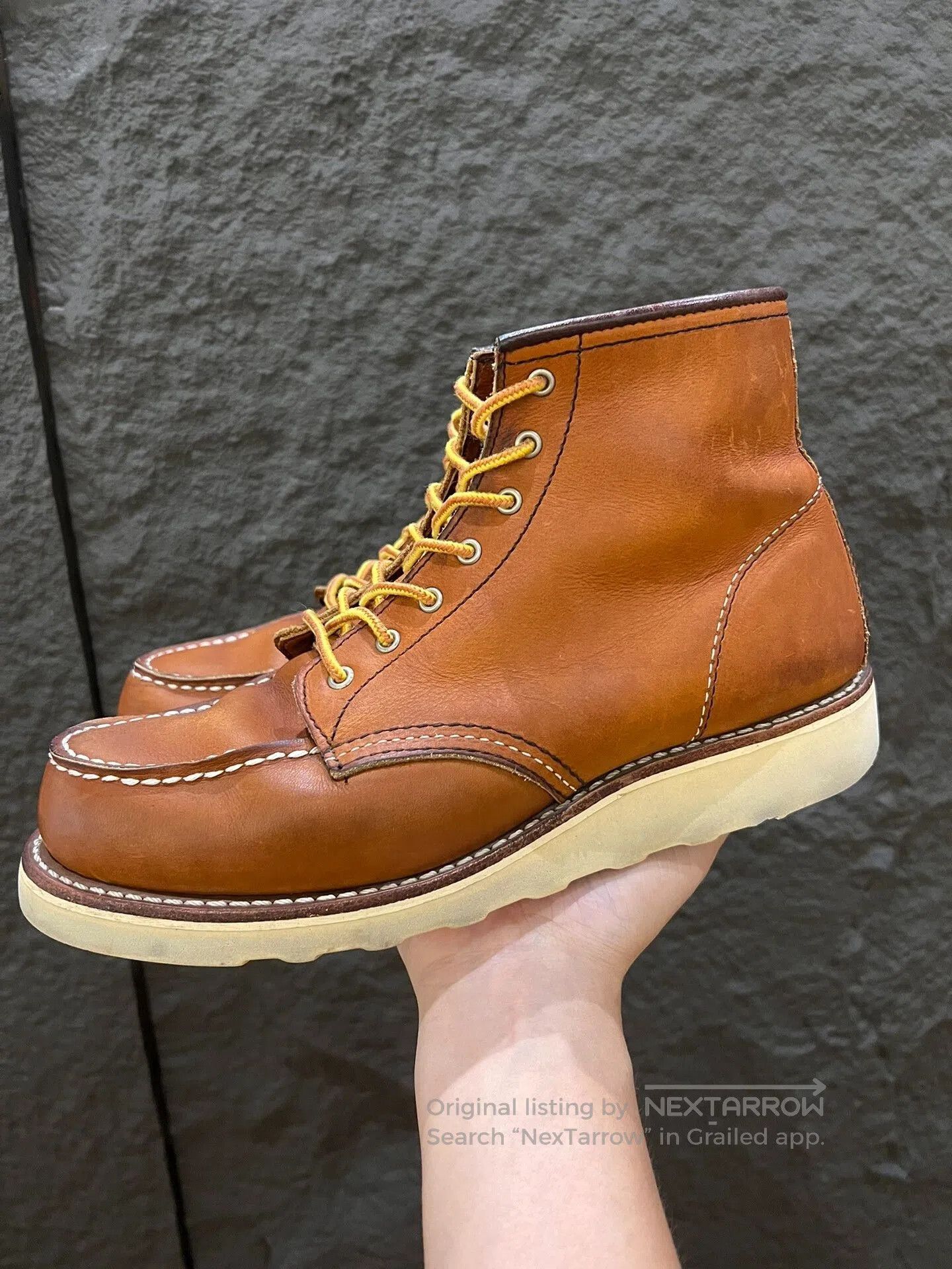 Red Wing redwing moc toe boots size 39. Size US 8.5 / IT 38.5 - 7 Thumbnail