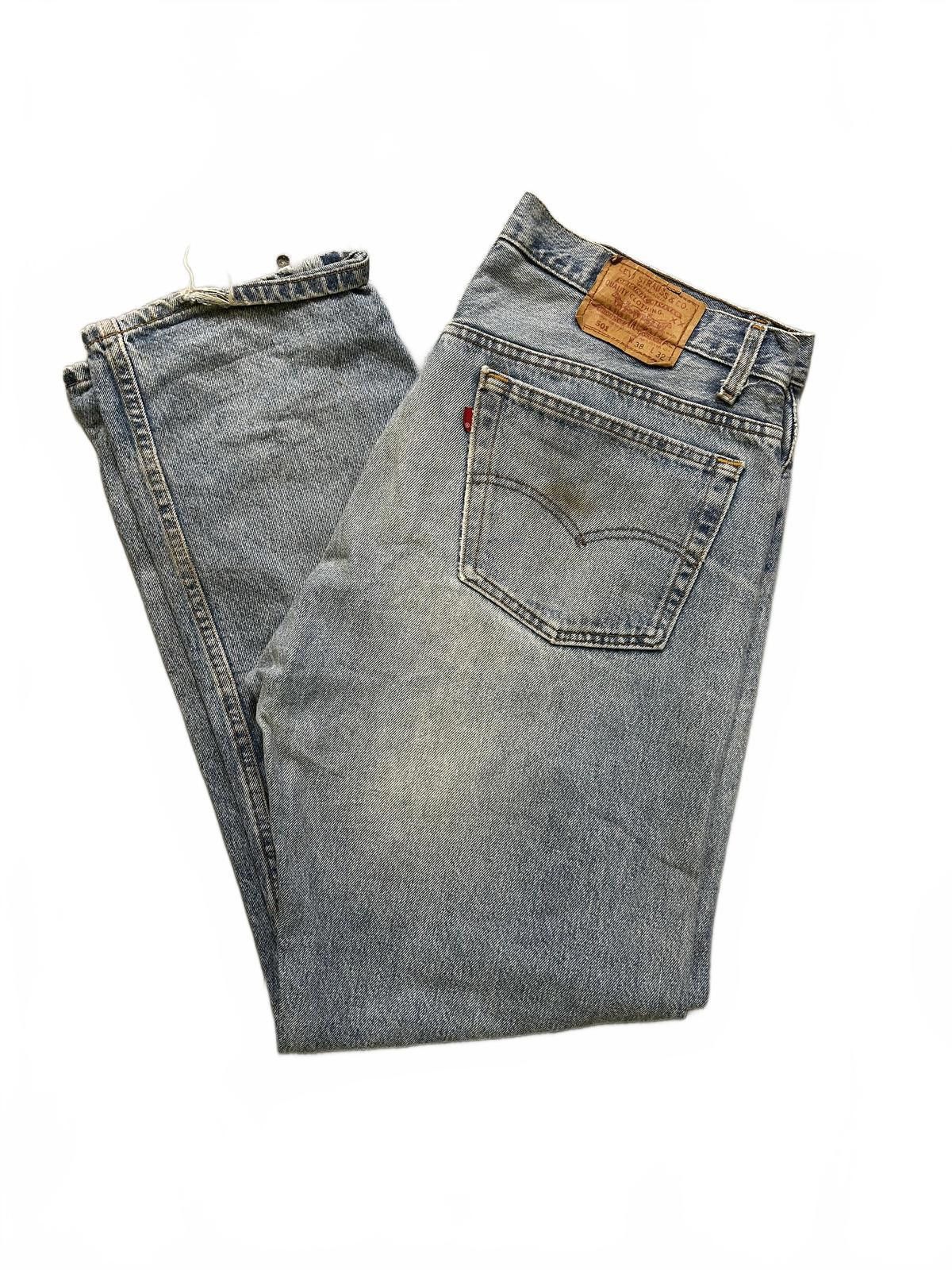 Levi's Vintage Levi's 501 Blue Denim Jeans - W38 L32 Size US 38 / EU 54 - 2 Thumbnail
