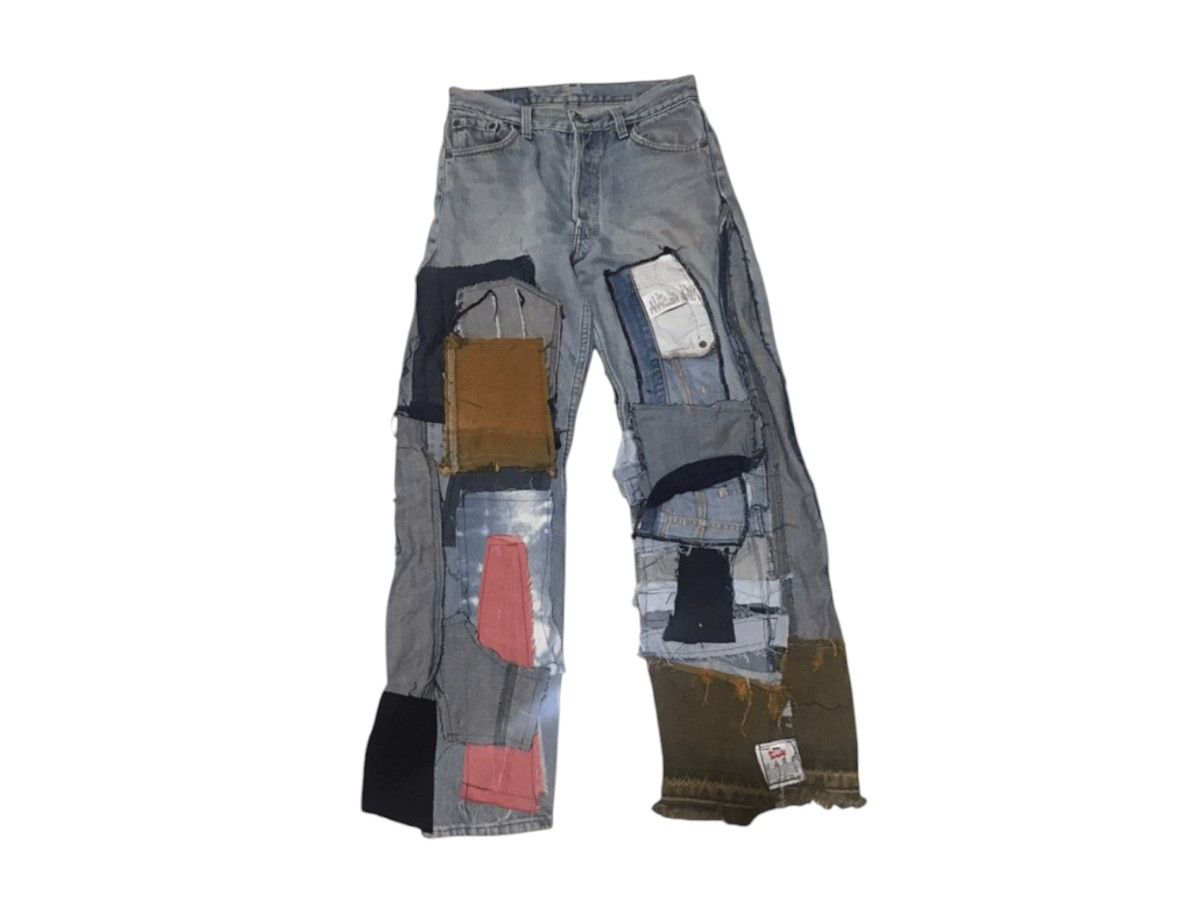 Other jeans upcycling destroyd Size US 26 / EU 42 - 1 Thumbnail