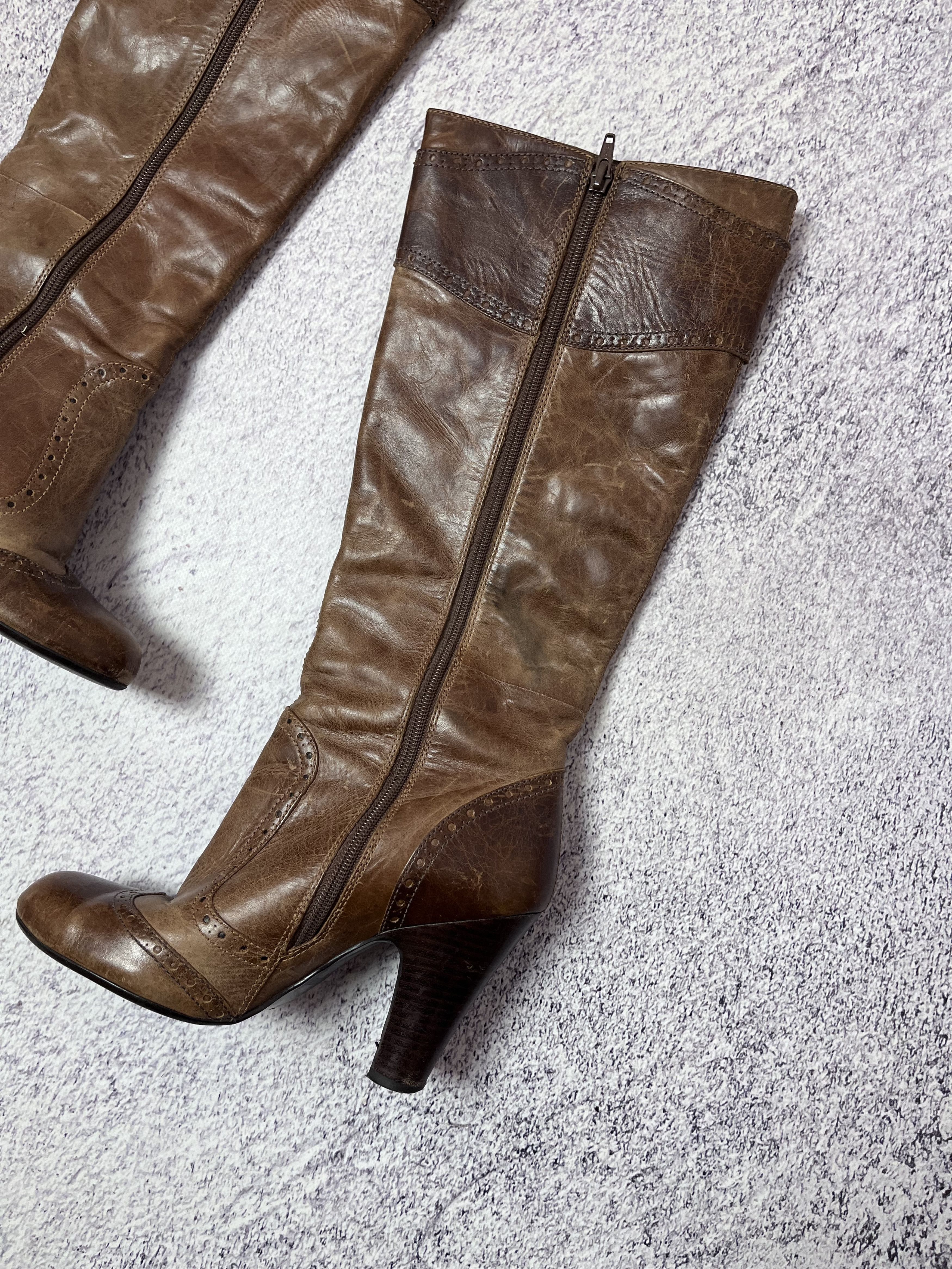 Japanese Brand × Vintage Vintage women boots Dune size 39 made in Mexico Size US 8 / IT 38 - 2 Thumbnail