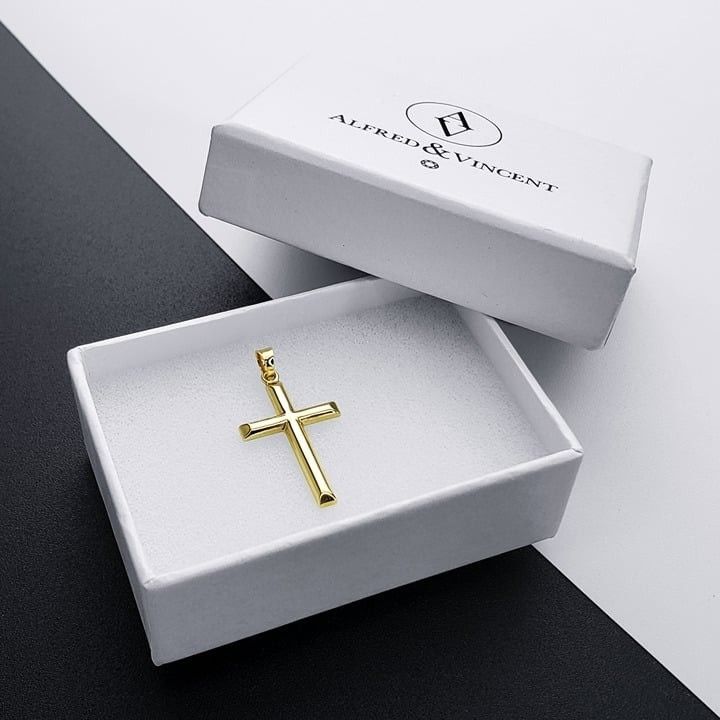 Other Latin Crucifix Christian Cross Pendant in 14k Yellow Gold Size ONE SIZE - 1 Thumbnail