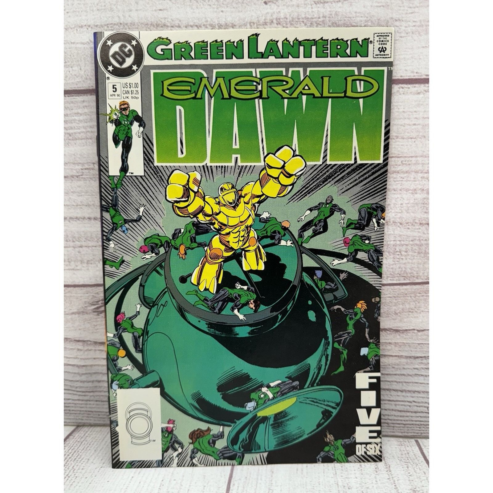 DC Comics DC Comics Green Lantern: Emerald Dawn Vol 5 of 6 April 1990 Size ONE SIZE - 1 Thumbnail