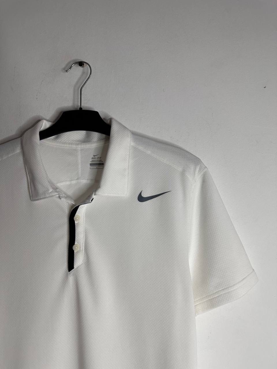 Nike Nike Court Dri-Fit White Performance Polo Shirt Tennis RF Size US L / EU 52-54 / 3 - 3 Thumbnail