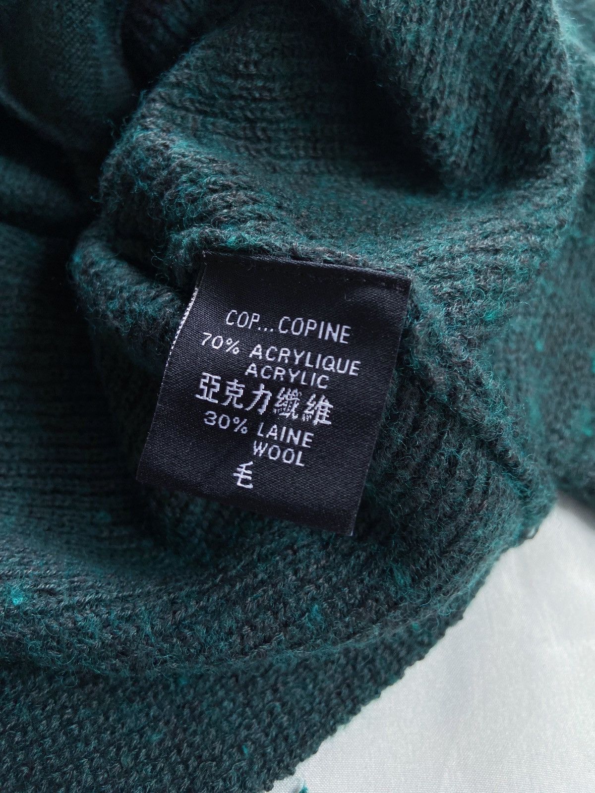 Cop Copine COP COPINE PORTUGAL PONCHO ARCHIVE KNIT Size L / US 10 / IT 46 - 11 Thumbnail