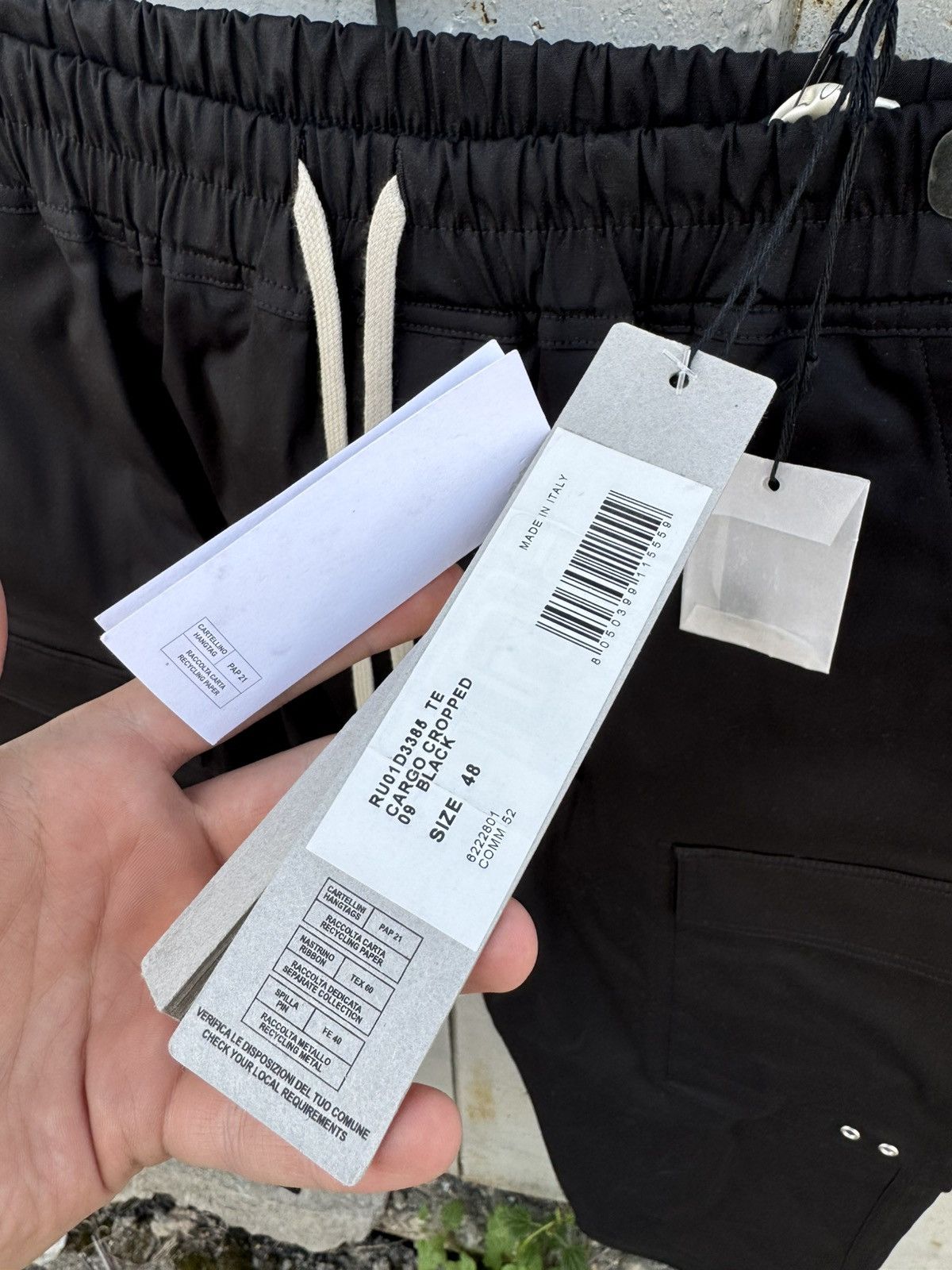 Rick Owens Rick Owens Cargo Pants New Size US 32 / EU 48 - 6 Thumbnail