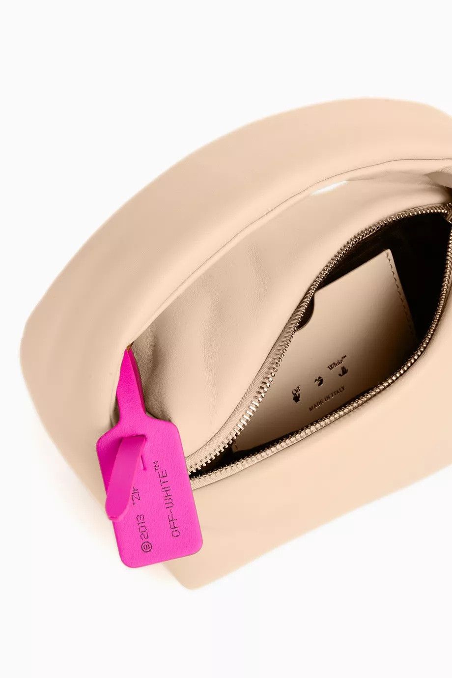 Off-White Off-White Pump Pouch 19 Tote - Sand Quilted Leather Size ONE SIZE - 2 Thumbnail